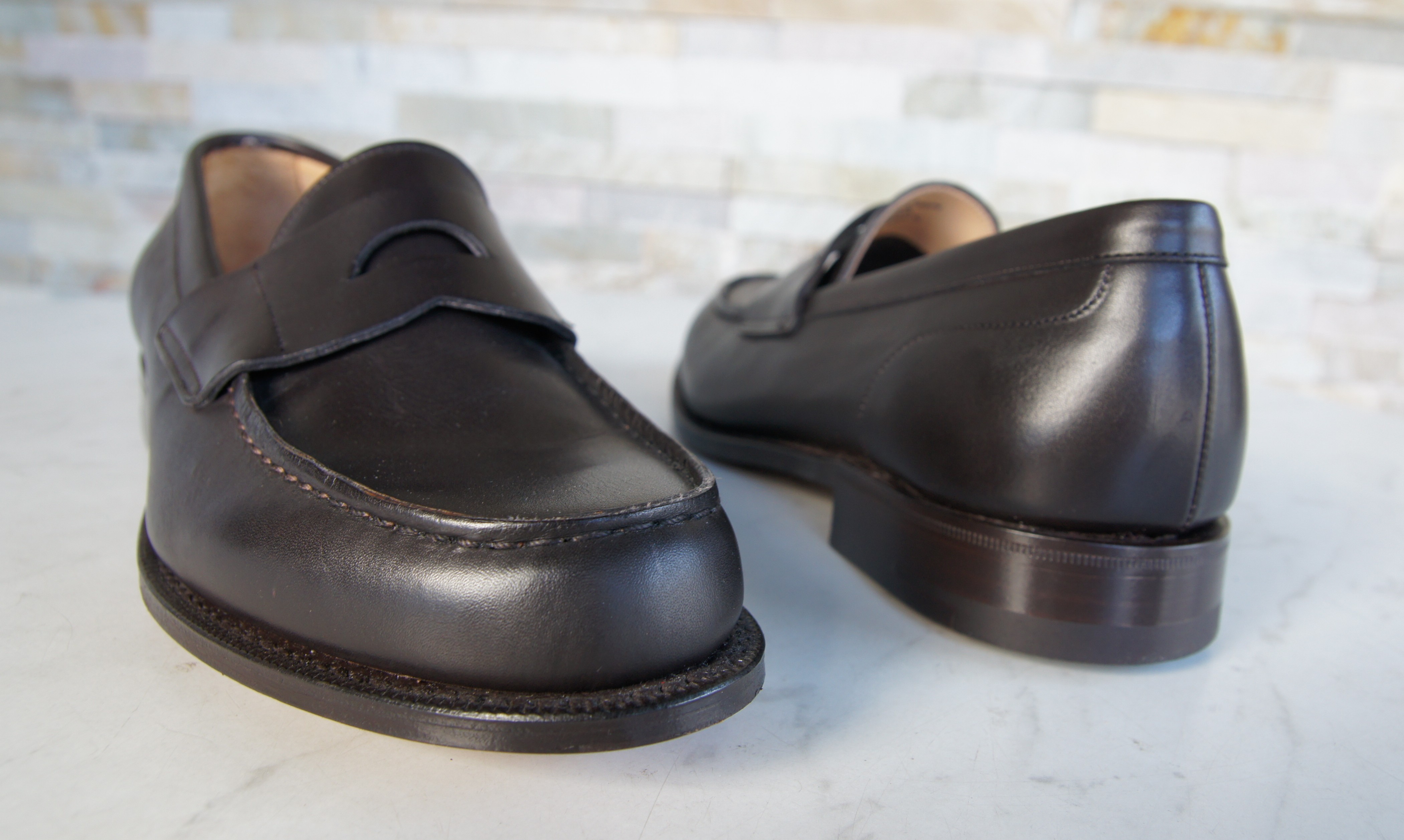 Church's loafers slipper business shoes Bristol ebony