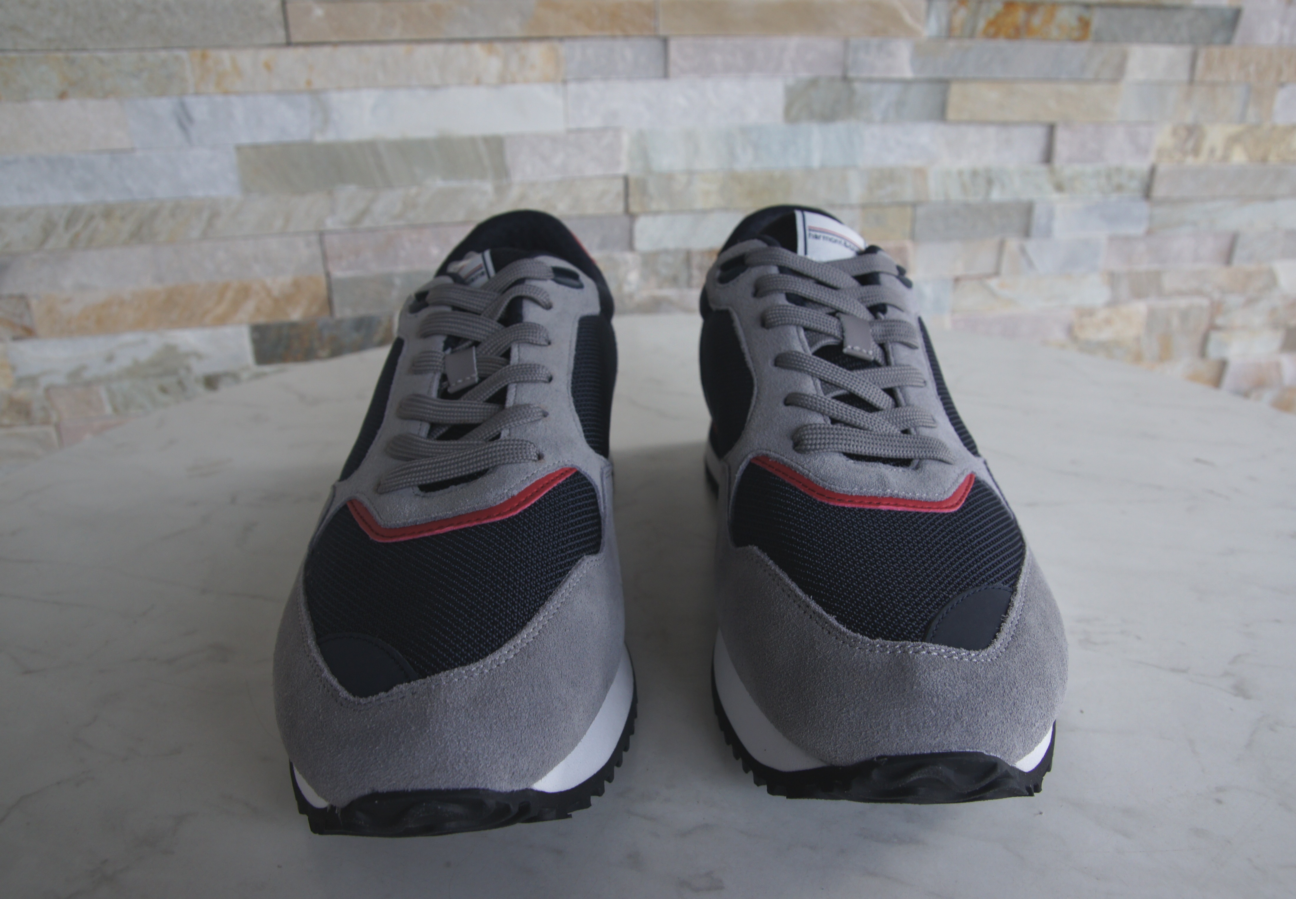 harmont & blaine Sneakers Schnürschuhe grau blau