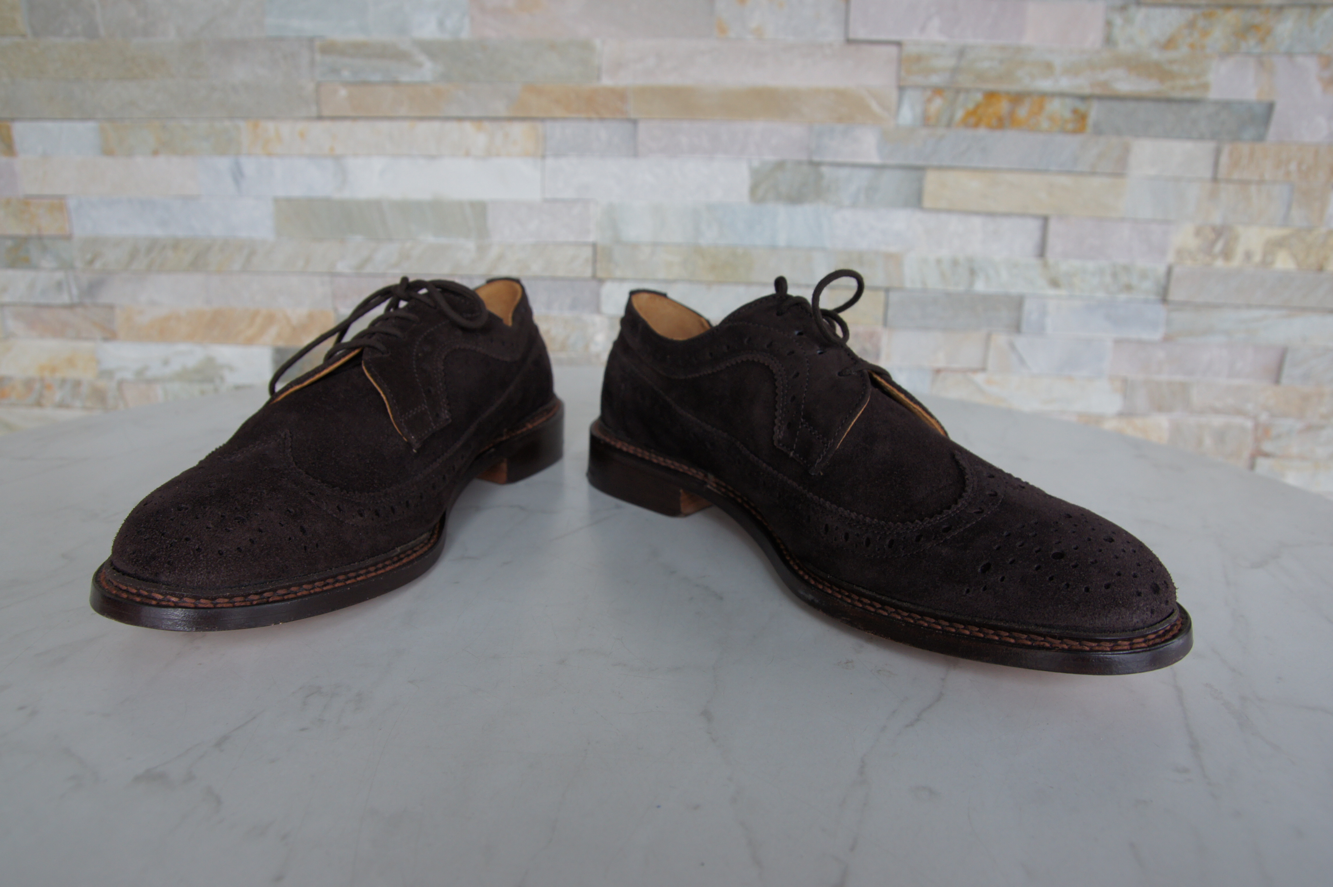 Tricker's Schnürschuhe Halbschuhe Budapester Richard kaffee