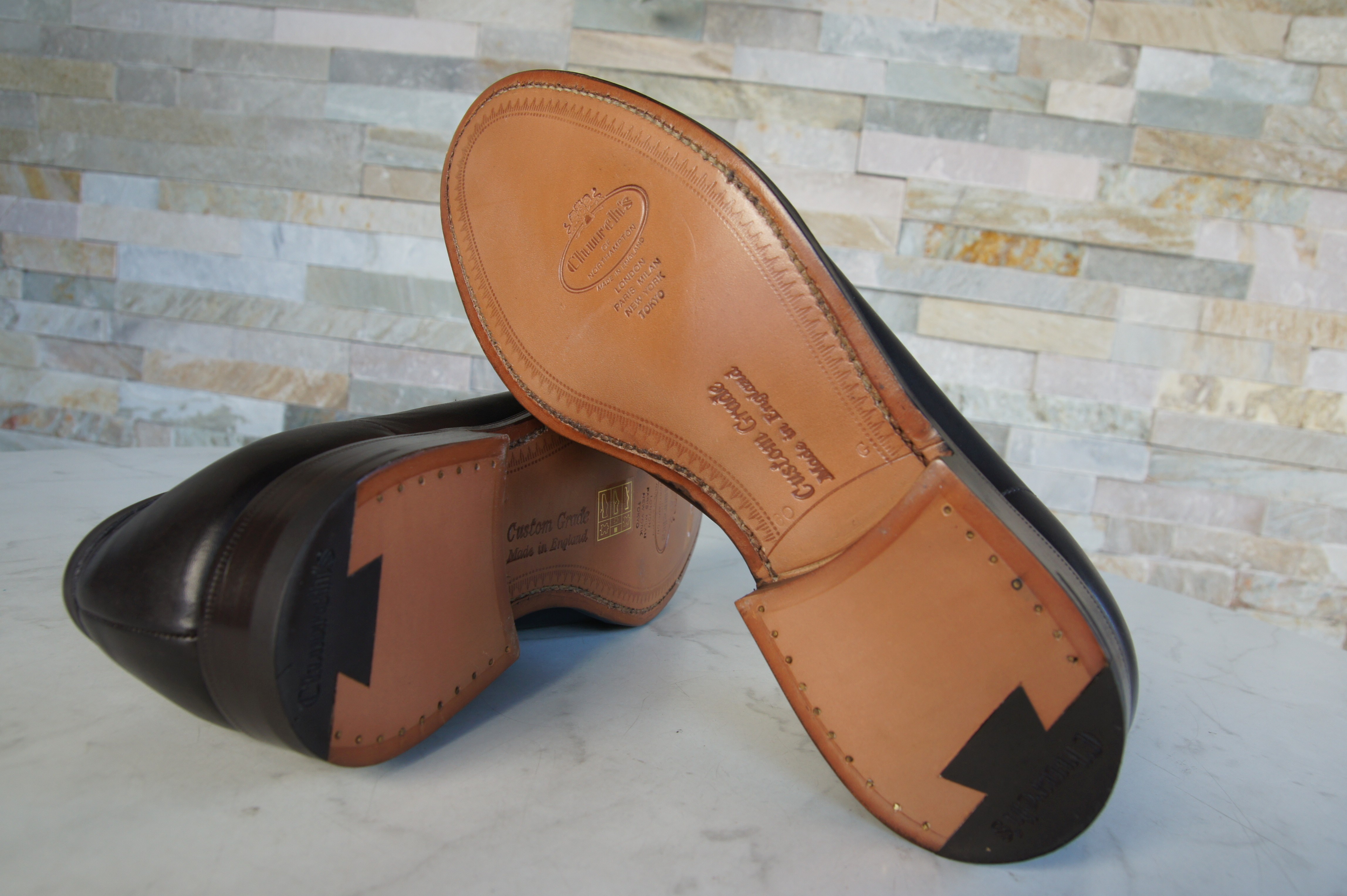 Church's loafers slipper business shoes Bristol ebony
