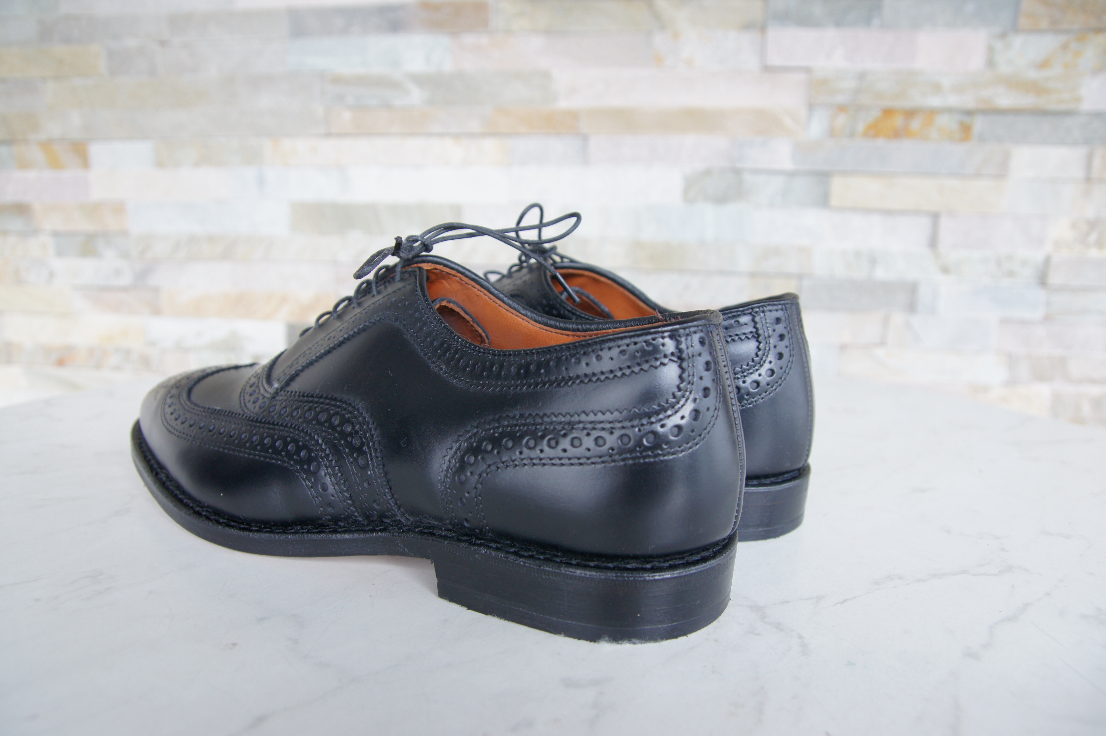 Allen Edmonds Schnürschuhe Halbschuhe Mcallister schwarz