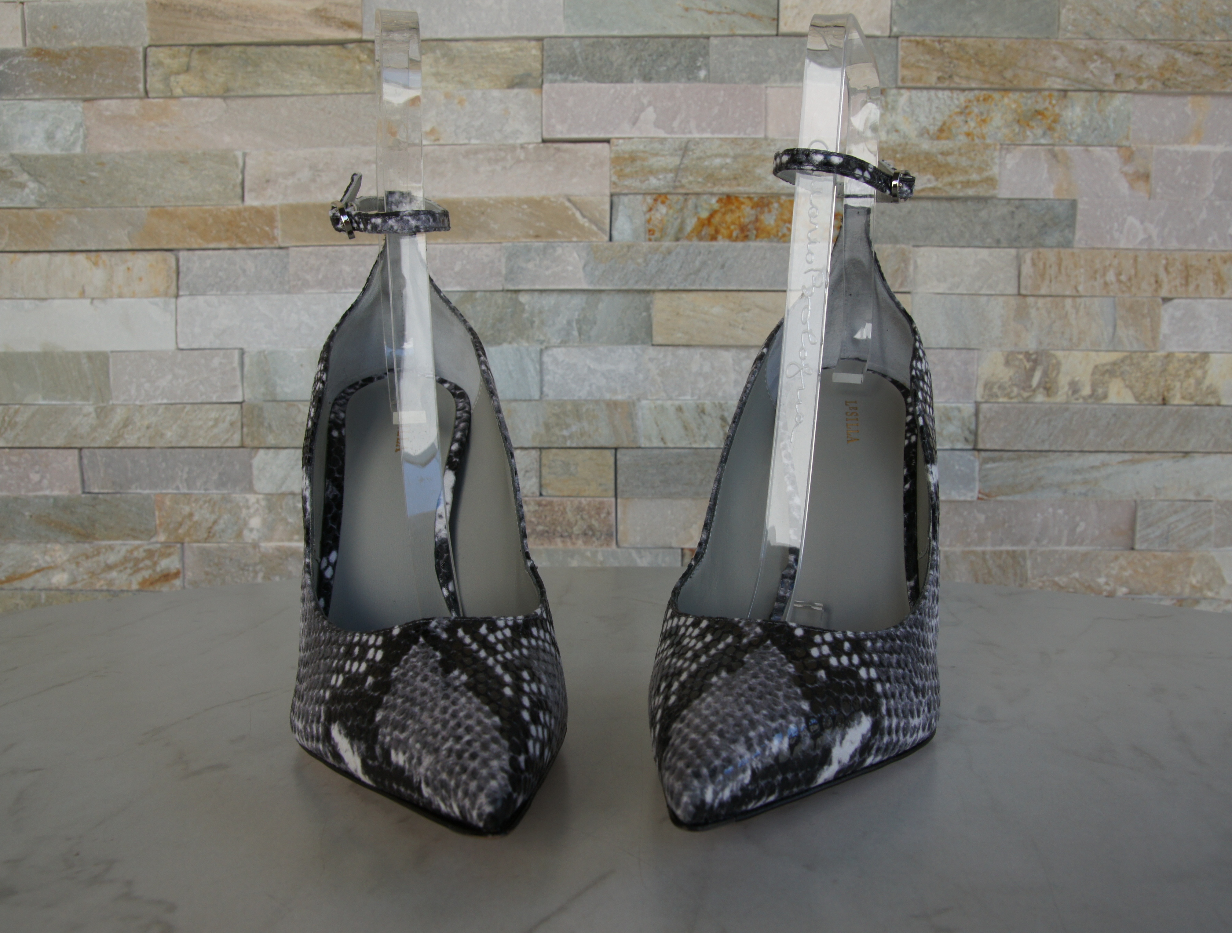 Le Silla pumps high heels snake marble