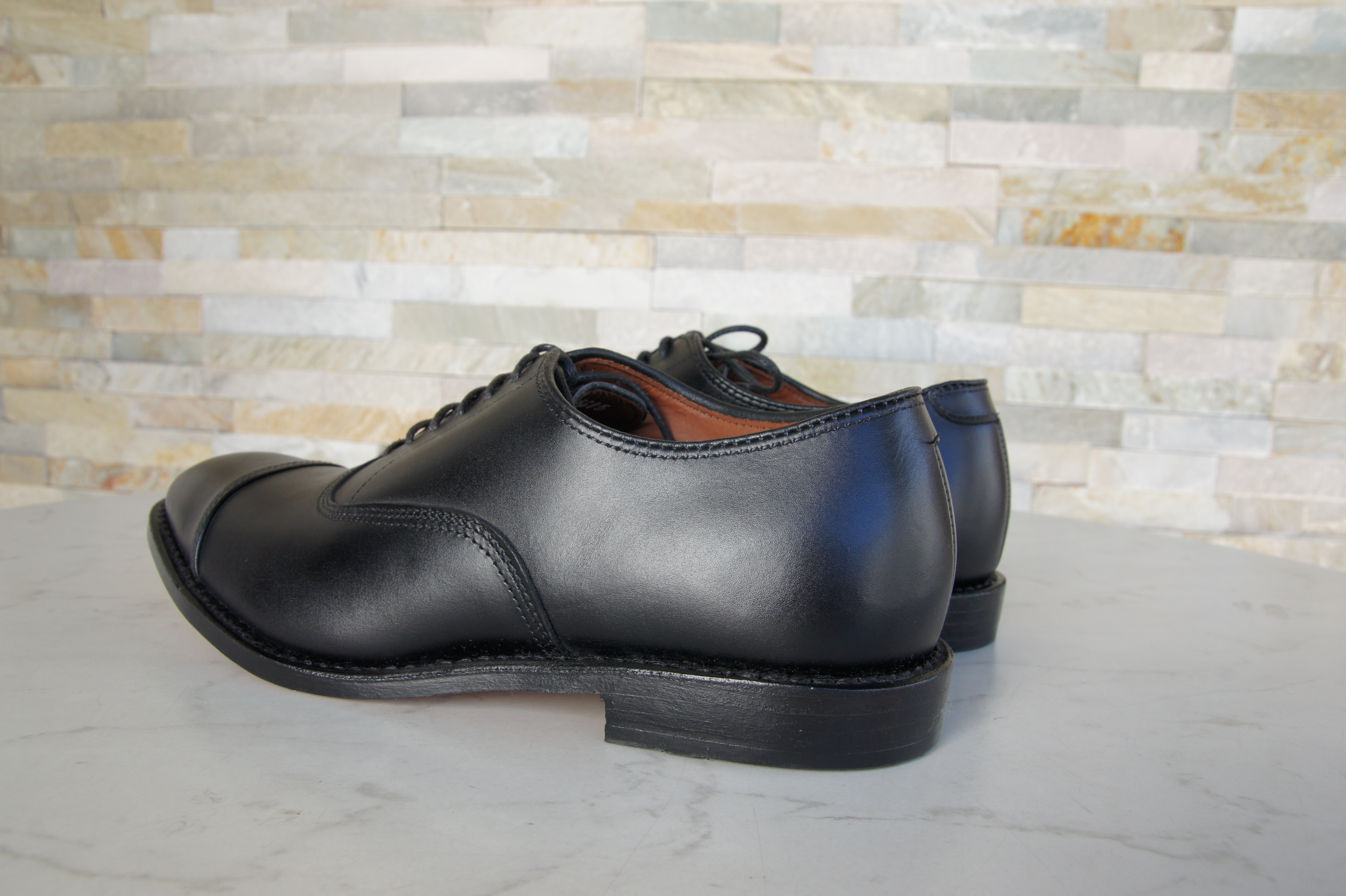 Allen Edmonds Schnürschuhe Halbschuhe Park Avenue schwarz