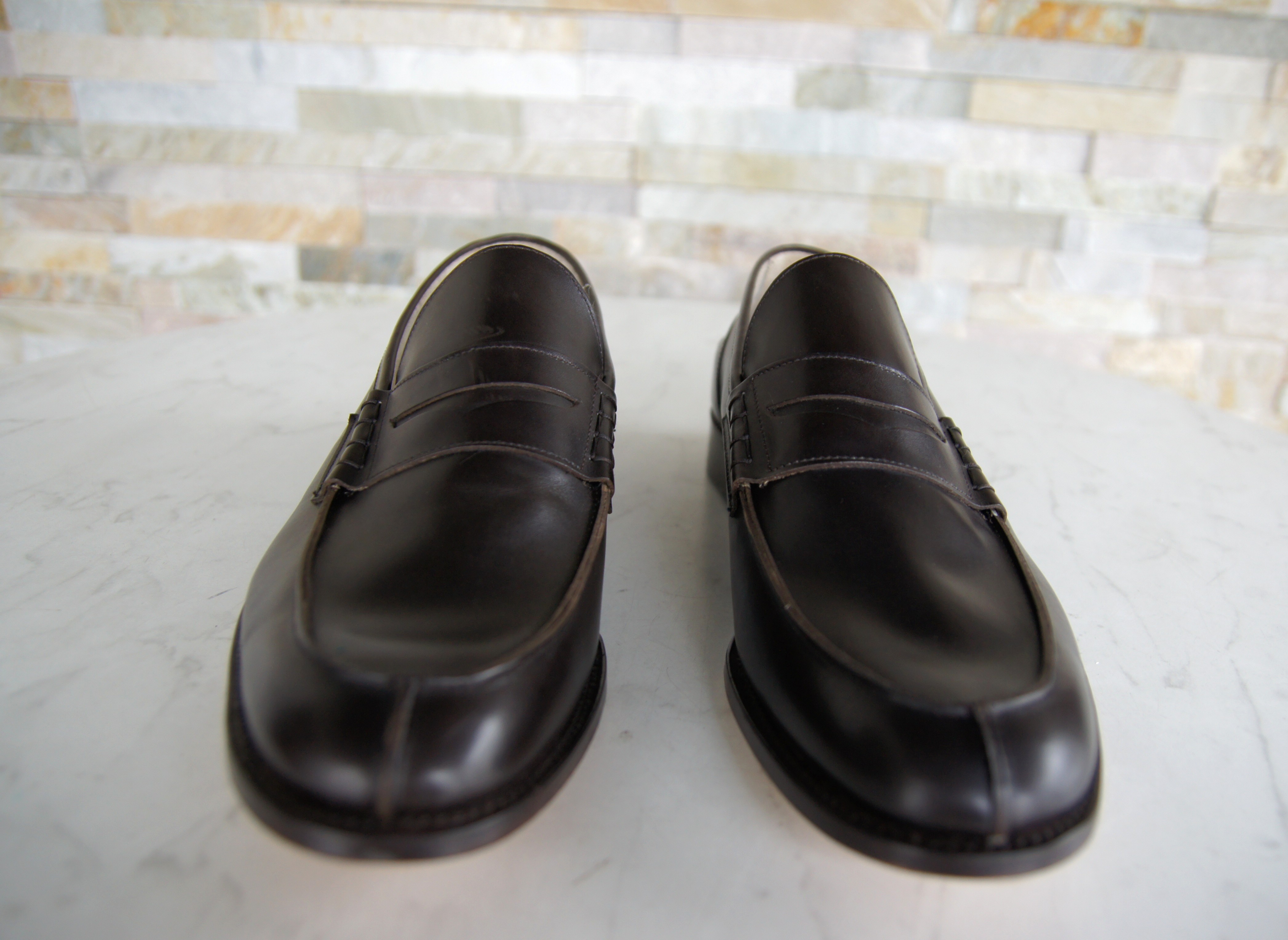 Tricker's lace-up shoes low shoes Jake coffee