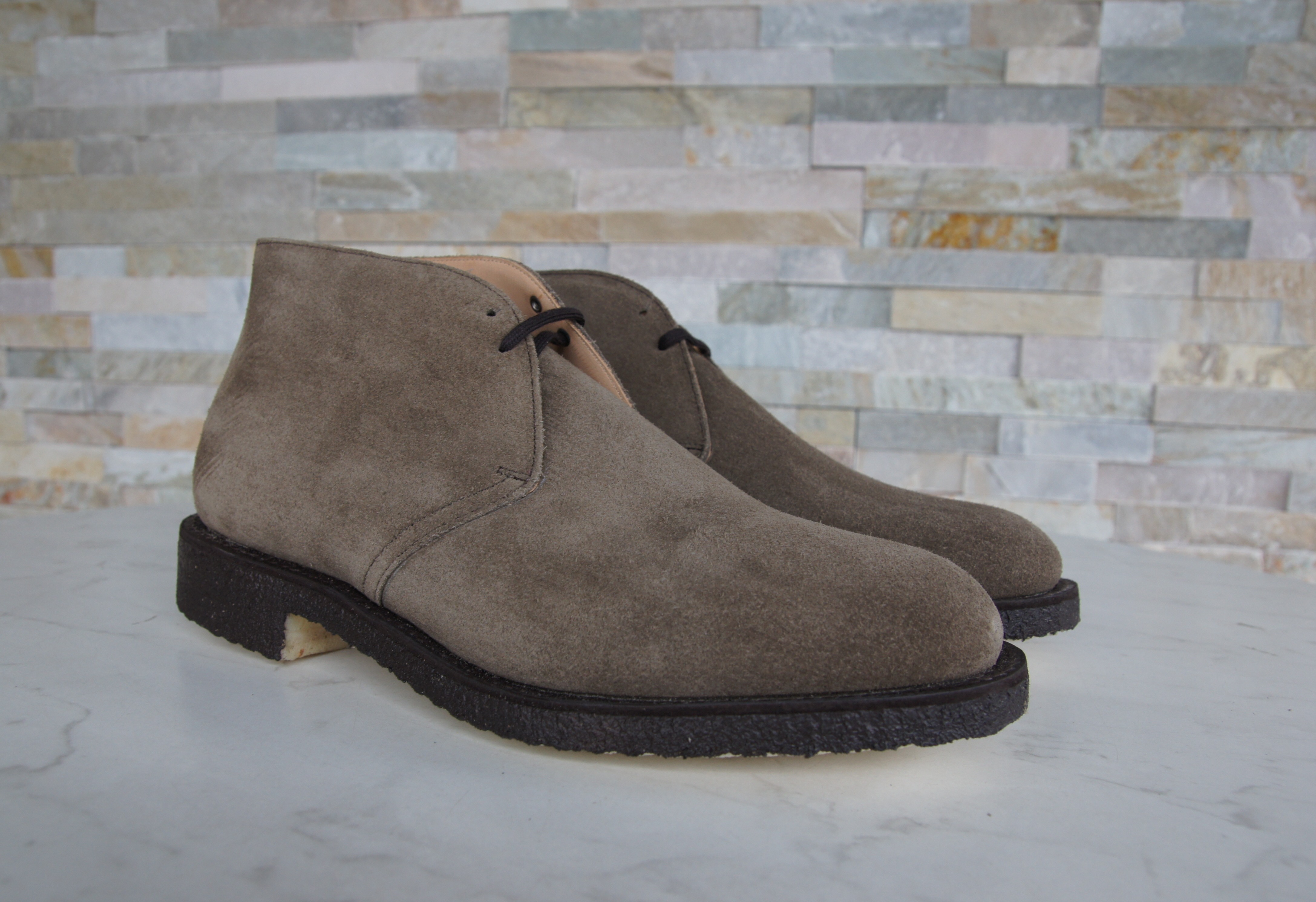 Church's booties lace-up shoes Ryder 81 mud