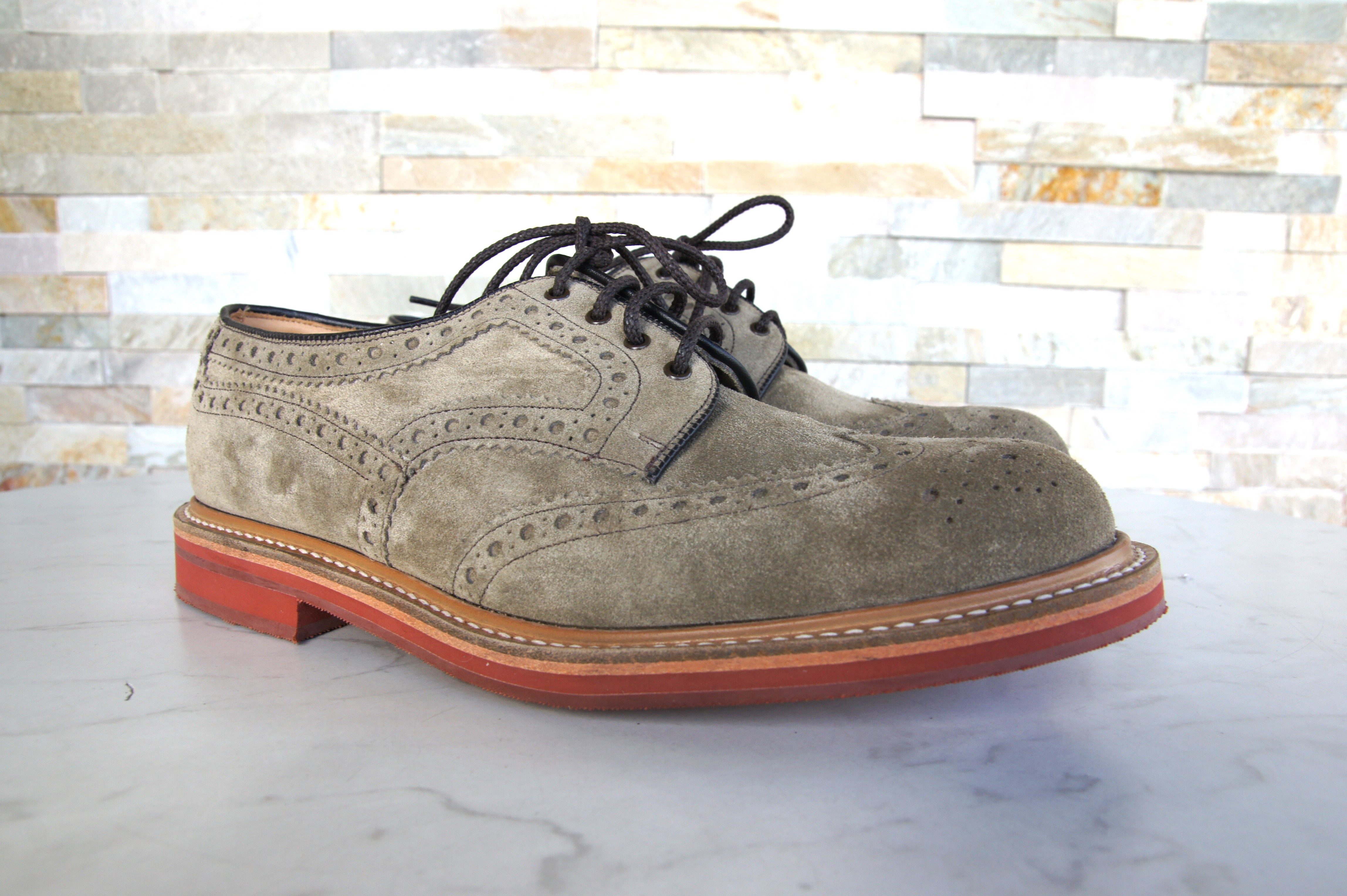 Church's lace -up shoes business otterproof ORBY stone