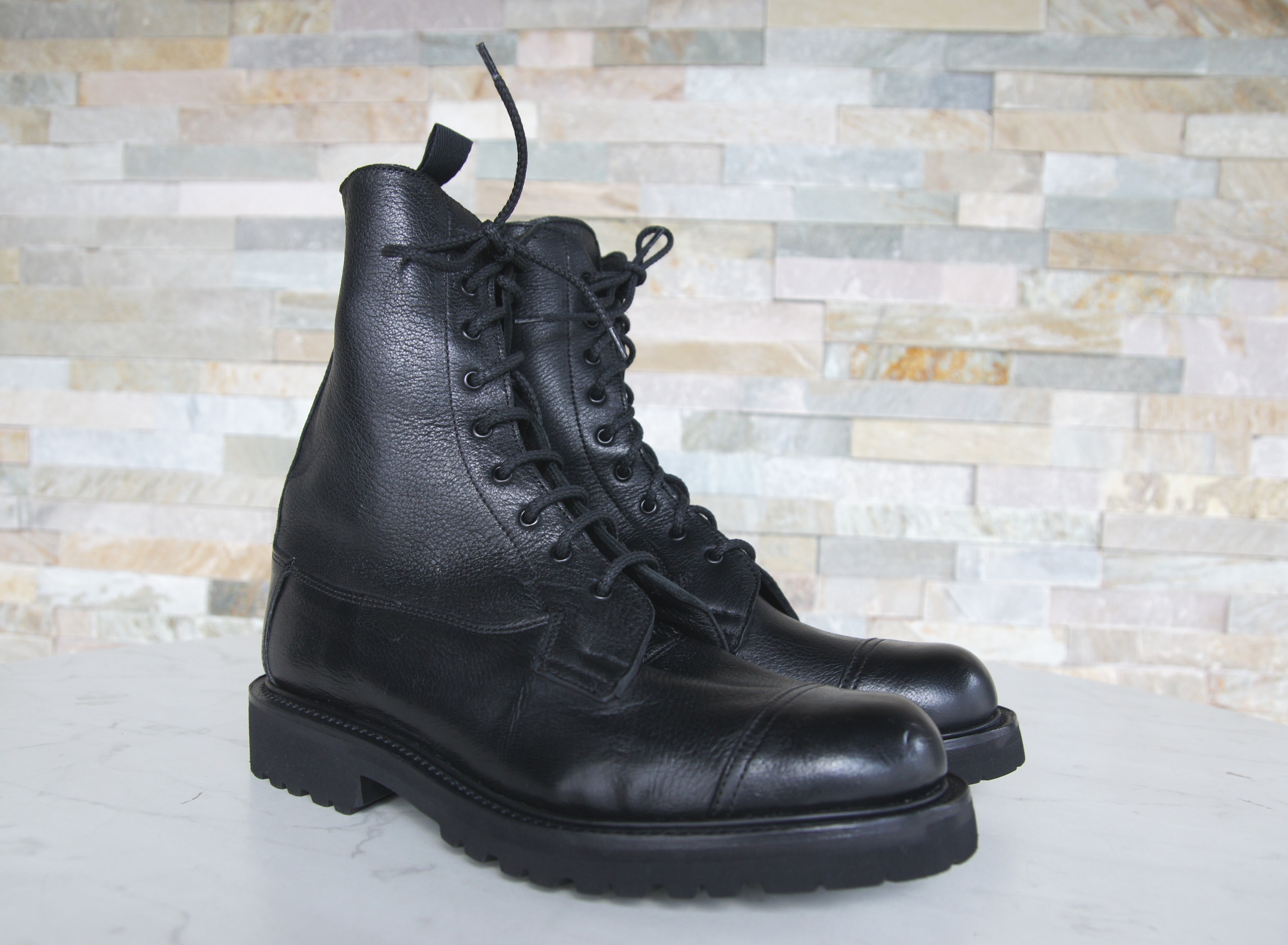Tricker's ankle boots lace-up shoes Lucia black
