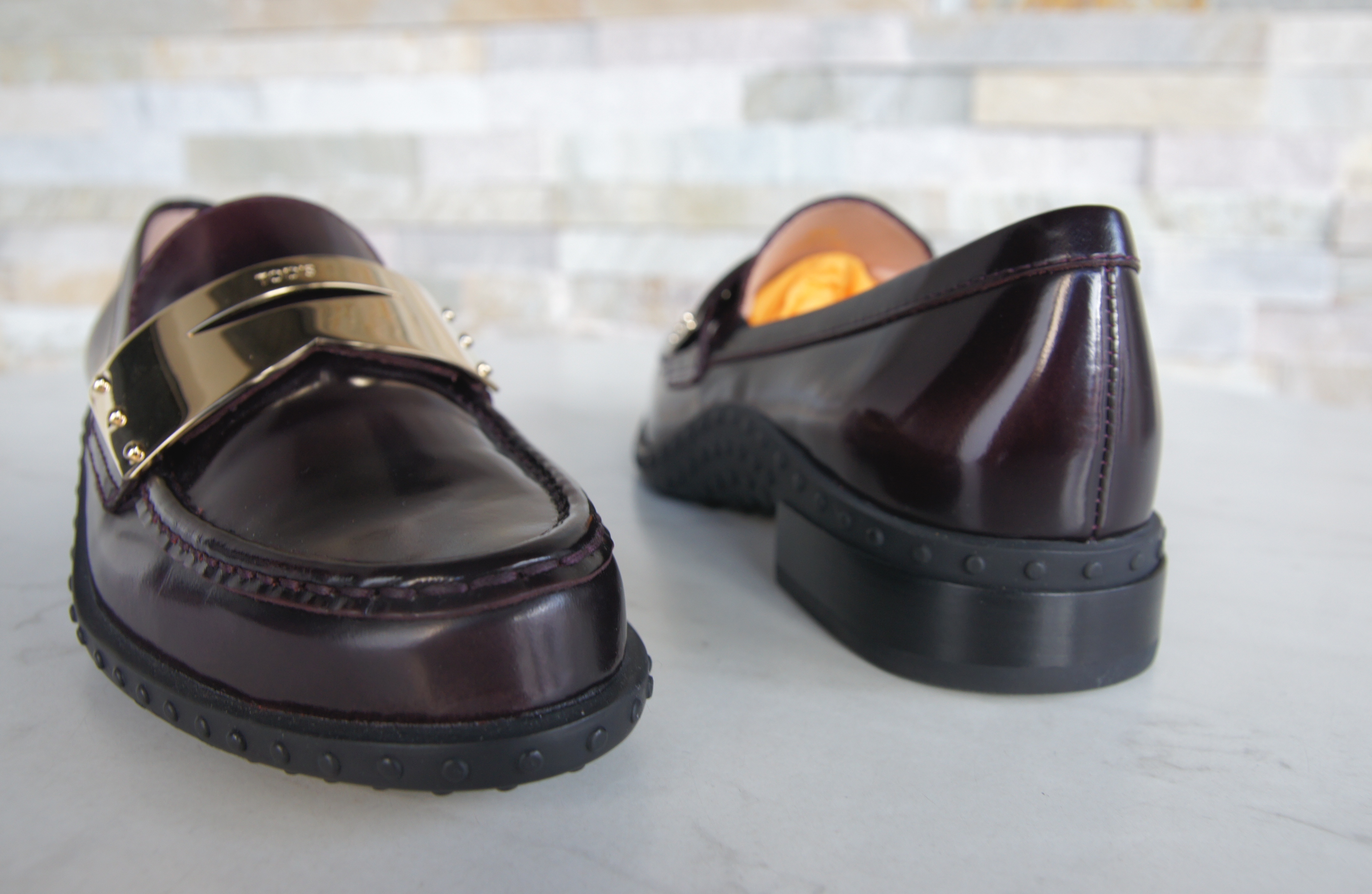 Tod´s Slipper Halbschuhe mahagoni