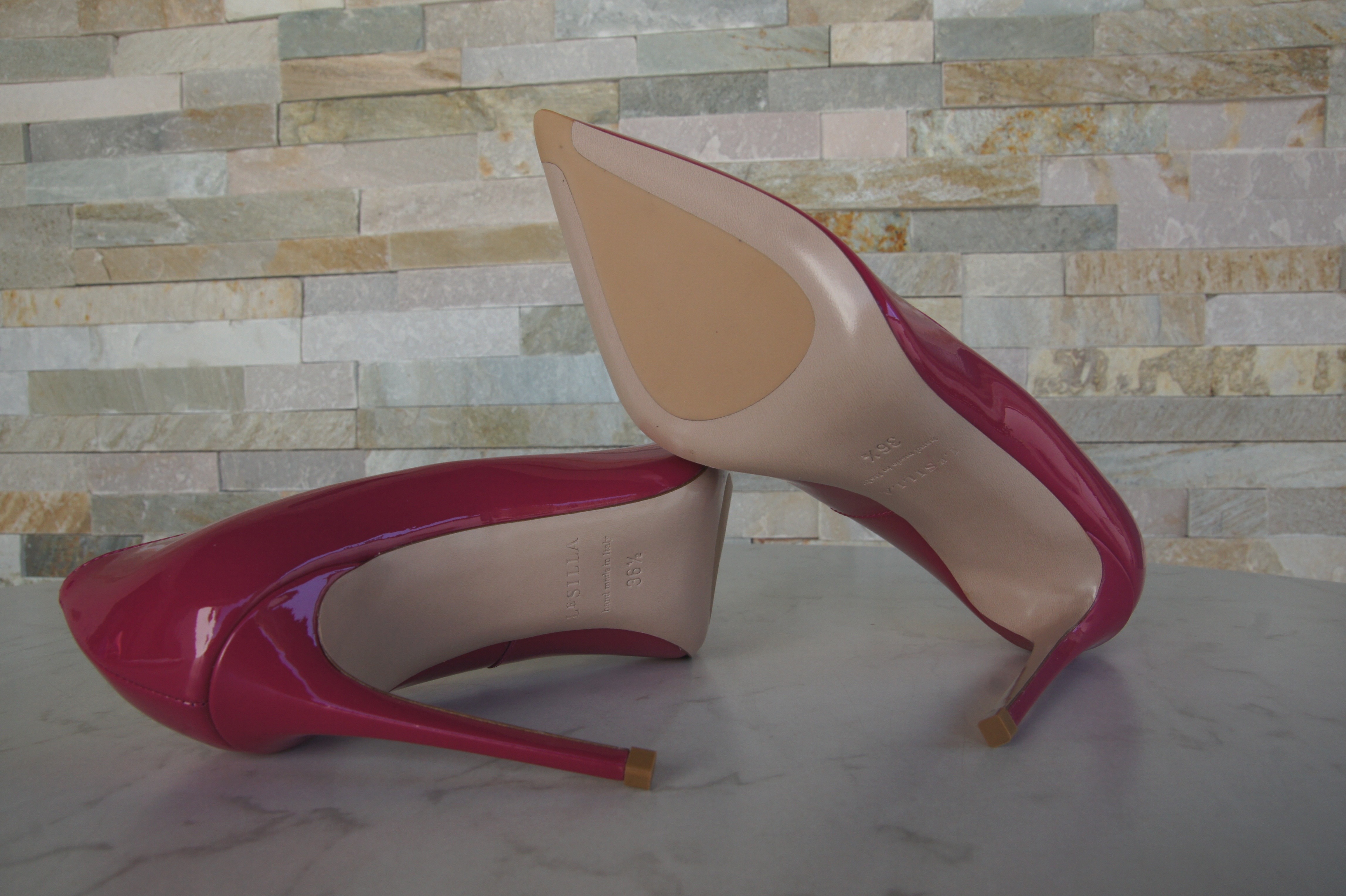 Le Silla Pumps High Heels Lack pink