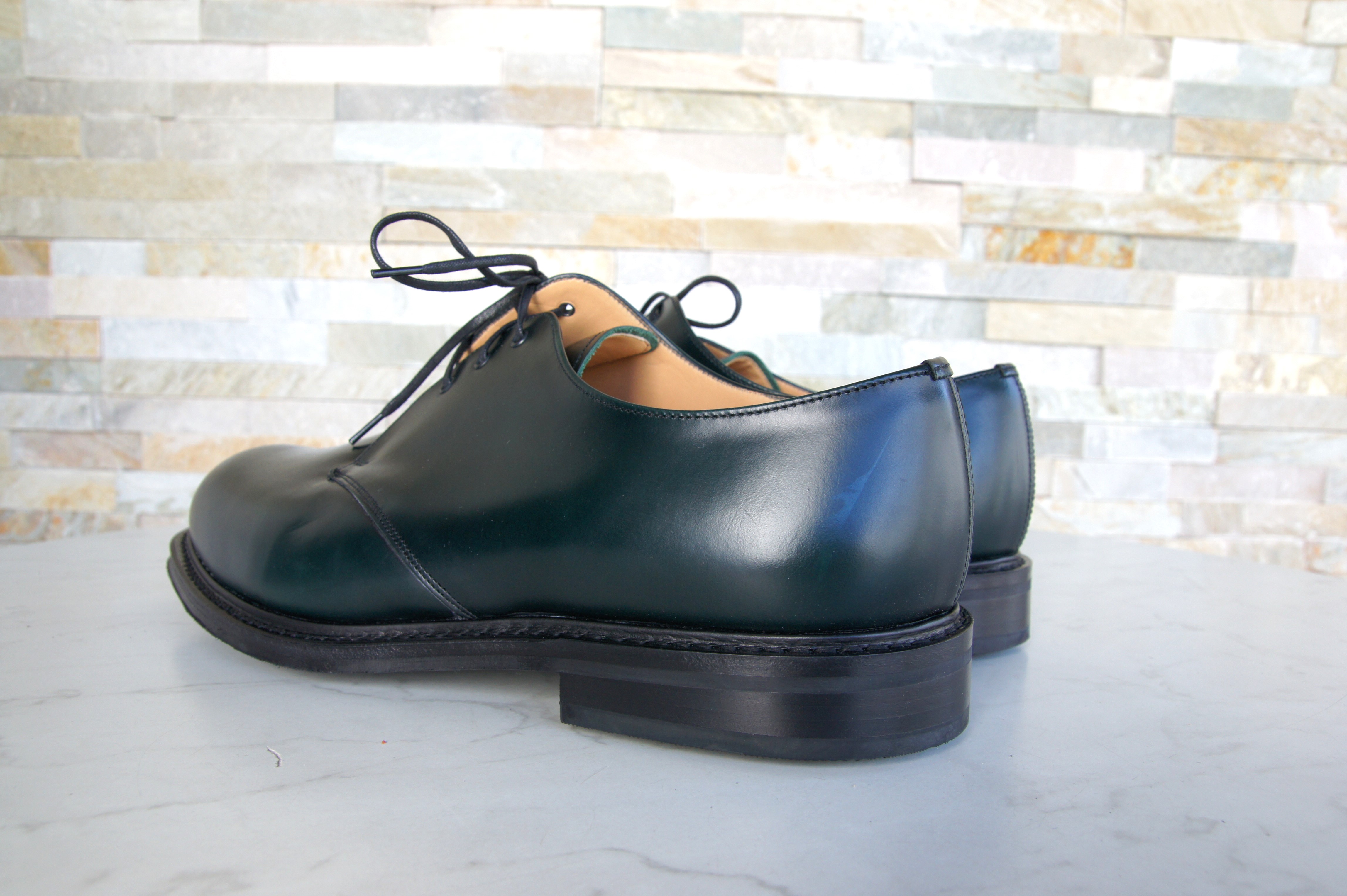 Church's lace -up shoes business Stance dark green