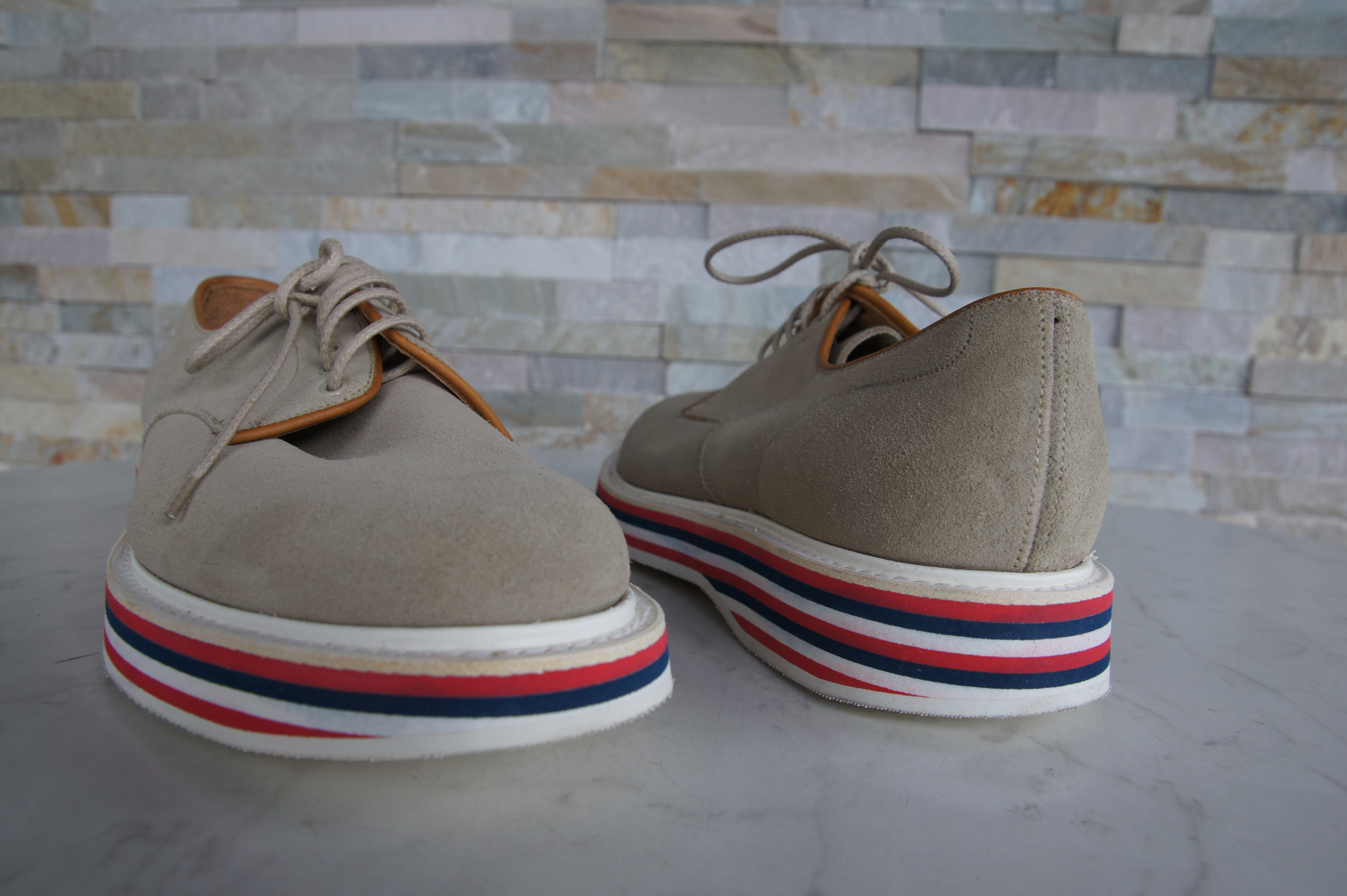 Church's Schnürschuhe Halbschuhe Leyton sand