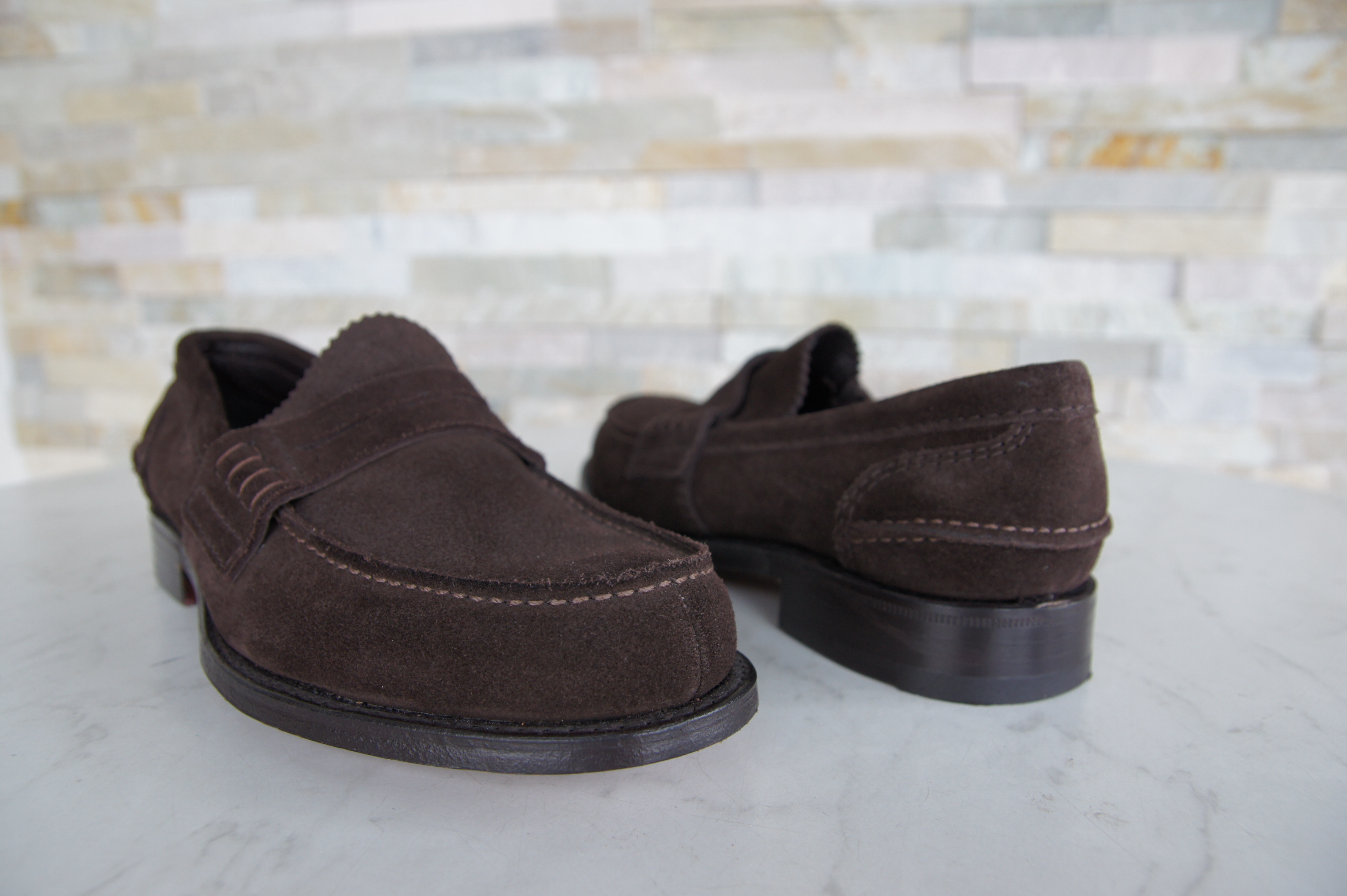 Church's loafers slipper business shoes Pembrey brown
