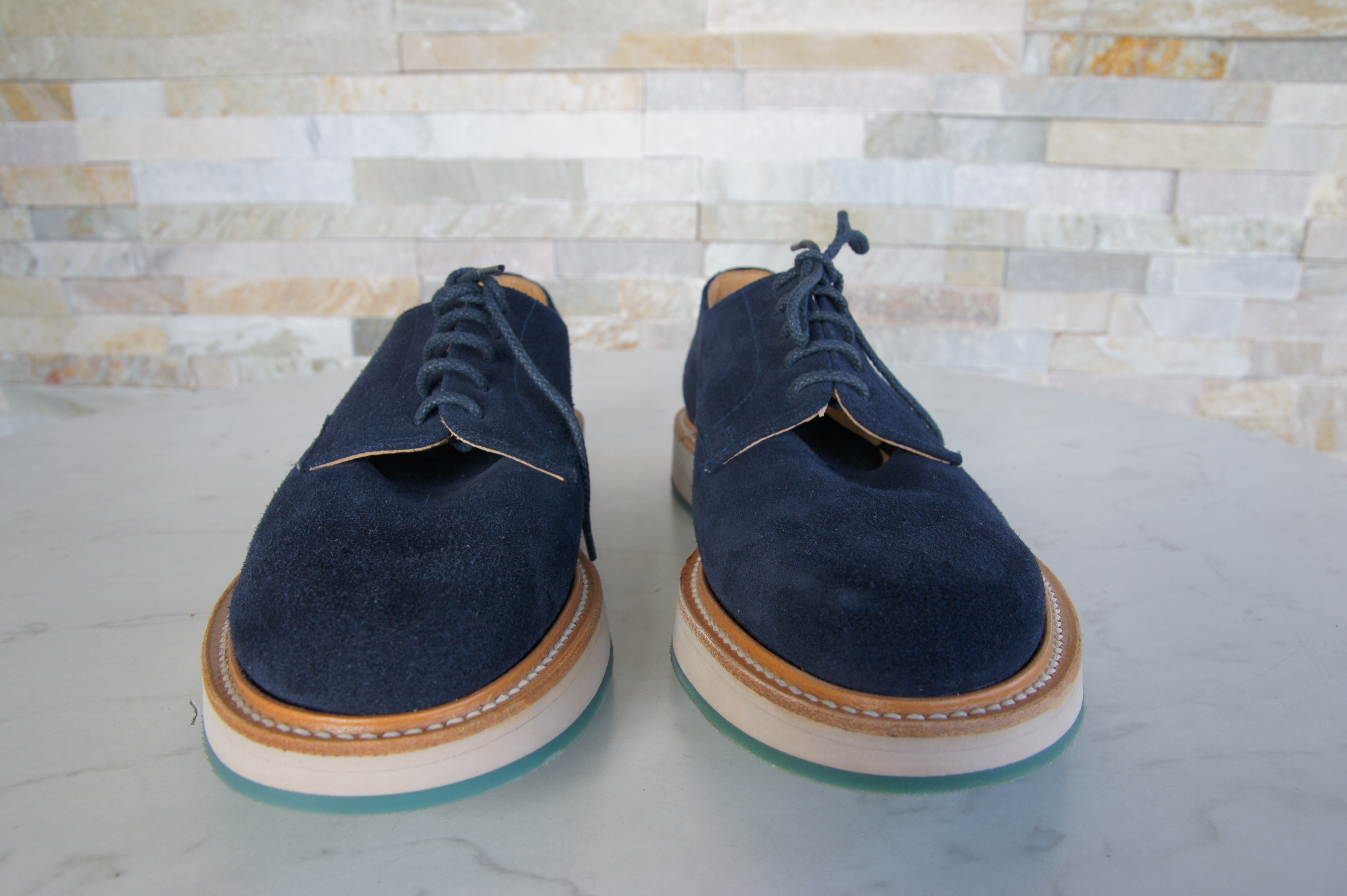 Church's lace -up shoes castoro suede LEYTON 2  blue