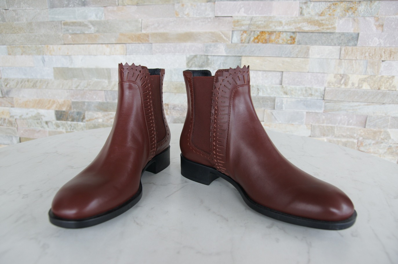 Tod's ankle boots chelsea booties brown