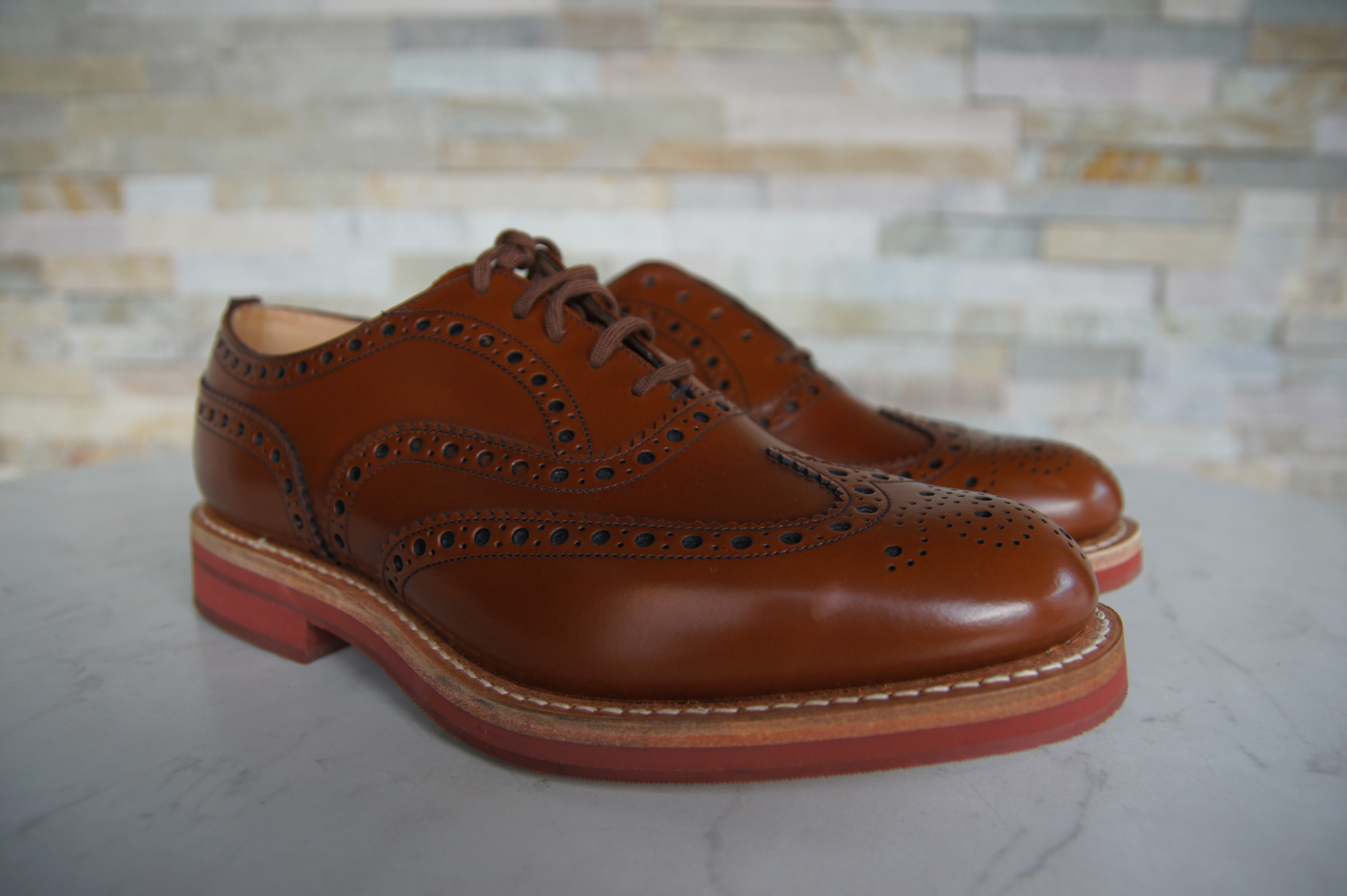 Church's Schnürschuhe Halbschuhe Downish sandelholz
