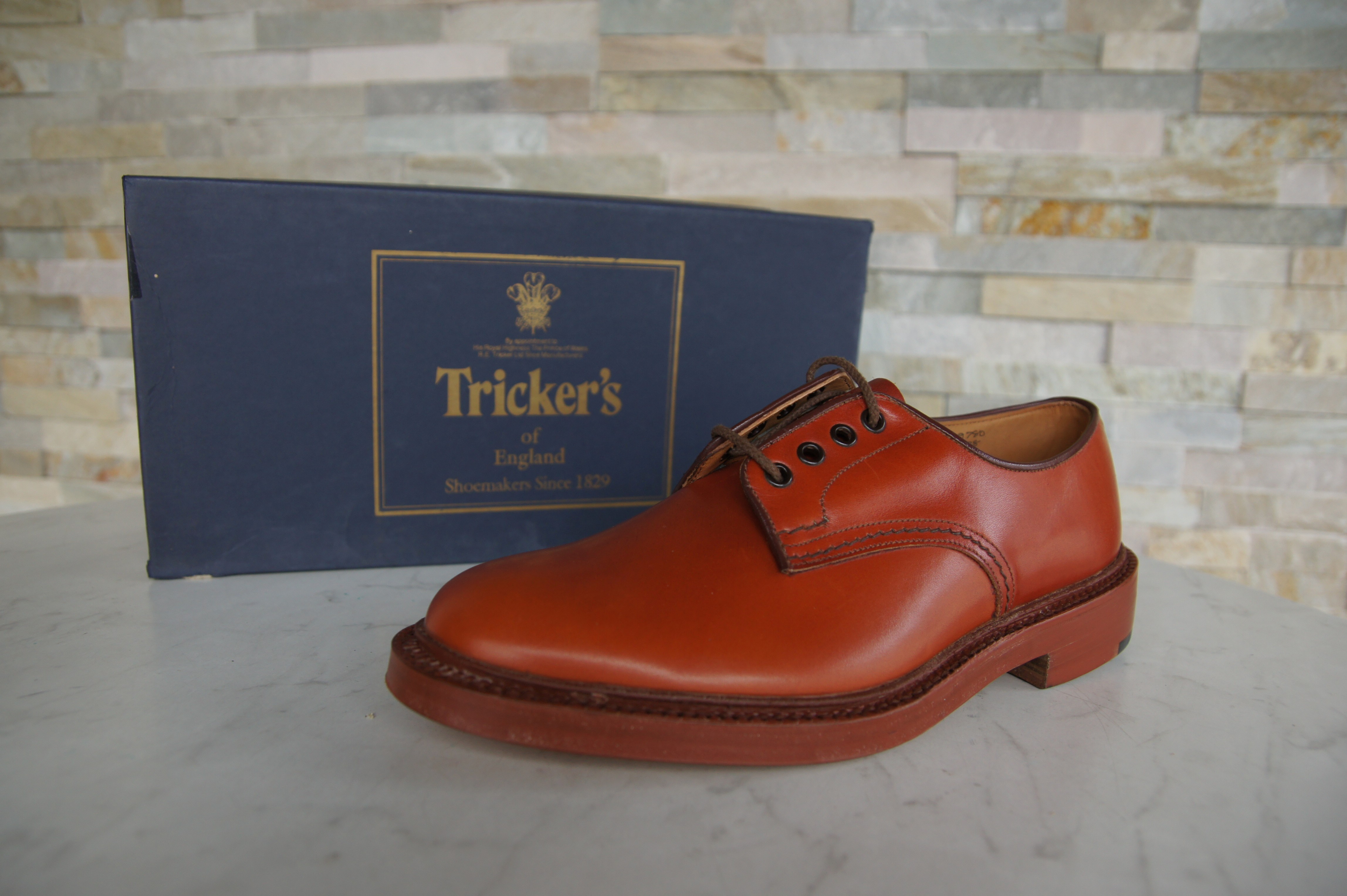 Tricker's Schnürschuhe Halbschuhe Daniel braun