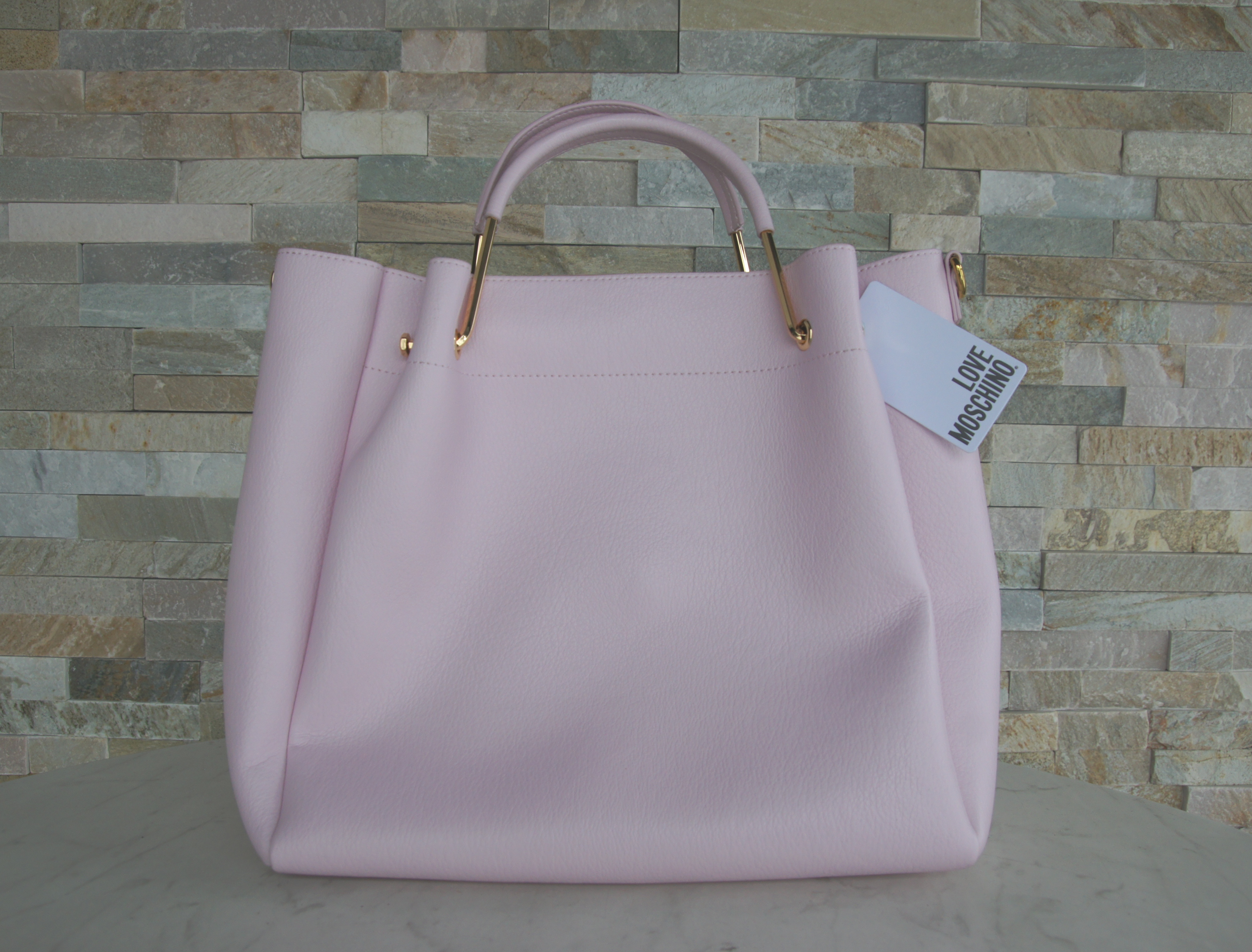 LOVE MOSCHINO handbag shoulder bag powder