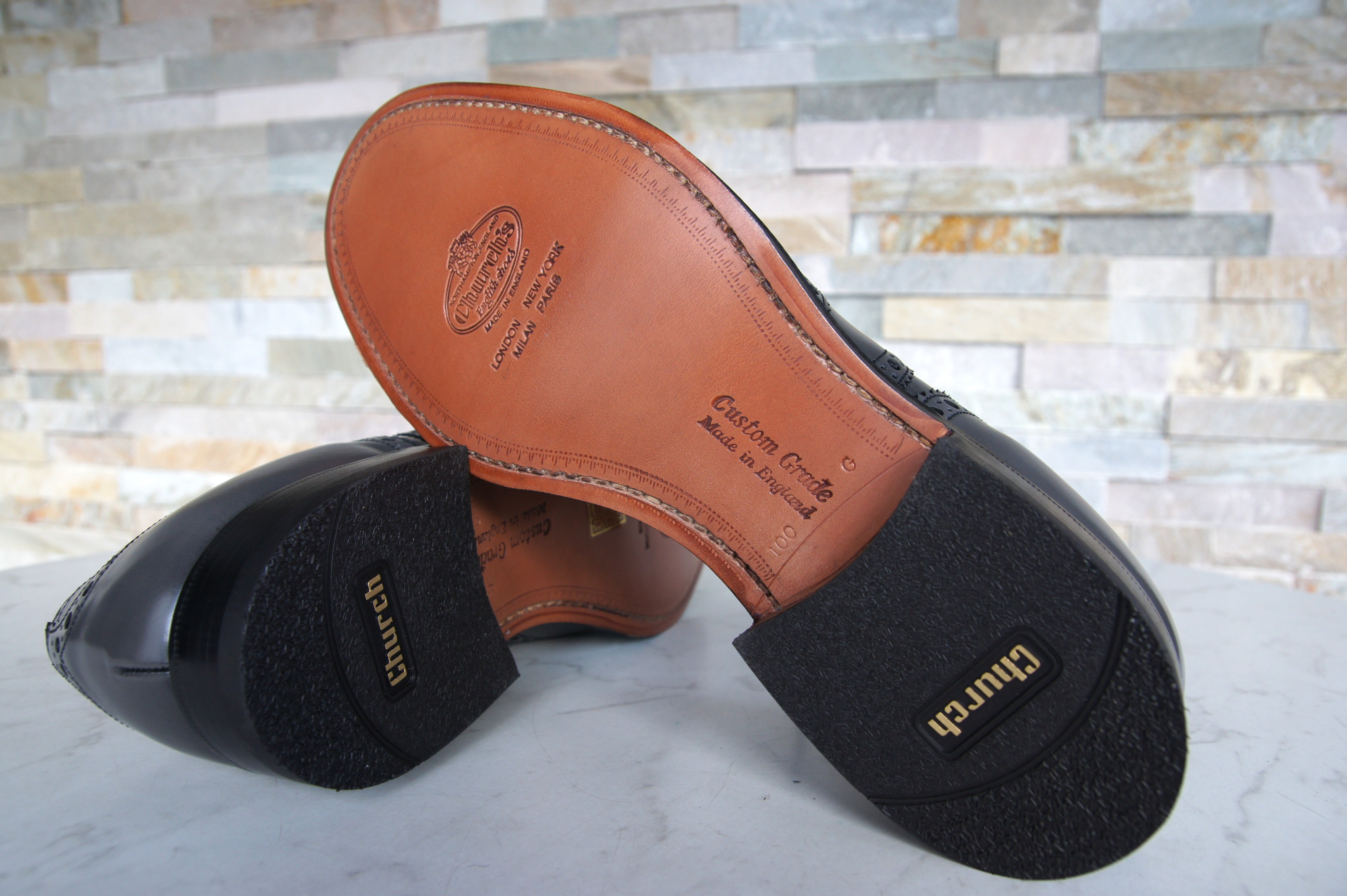 Church's Schnürschuhe Halbschuhe Burwood grau