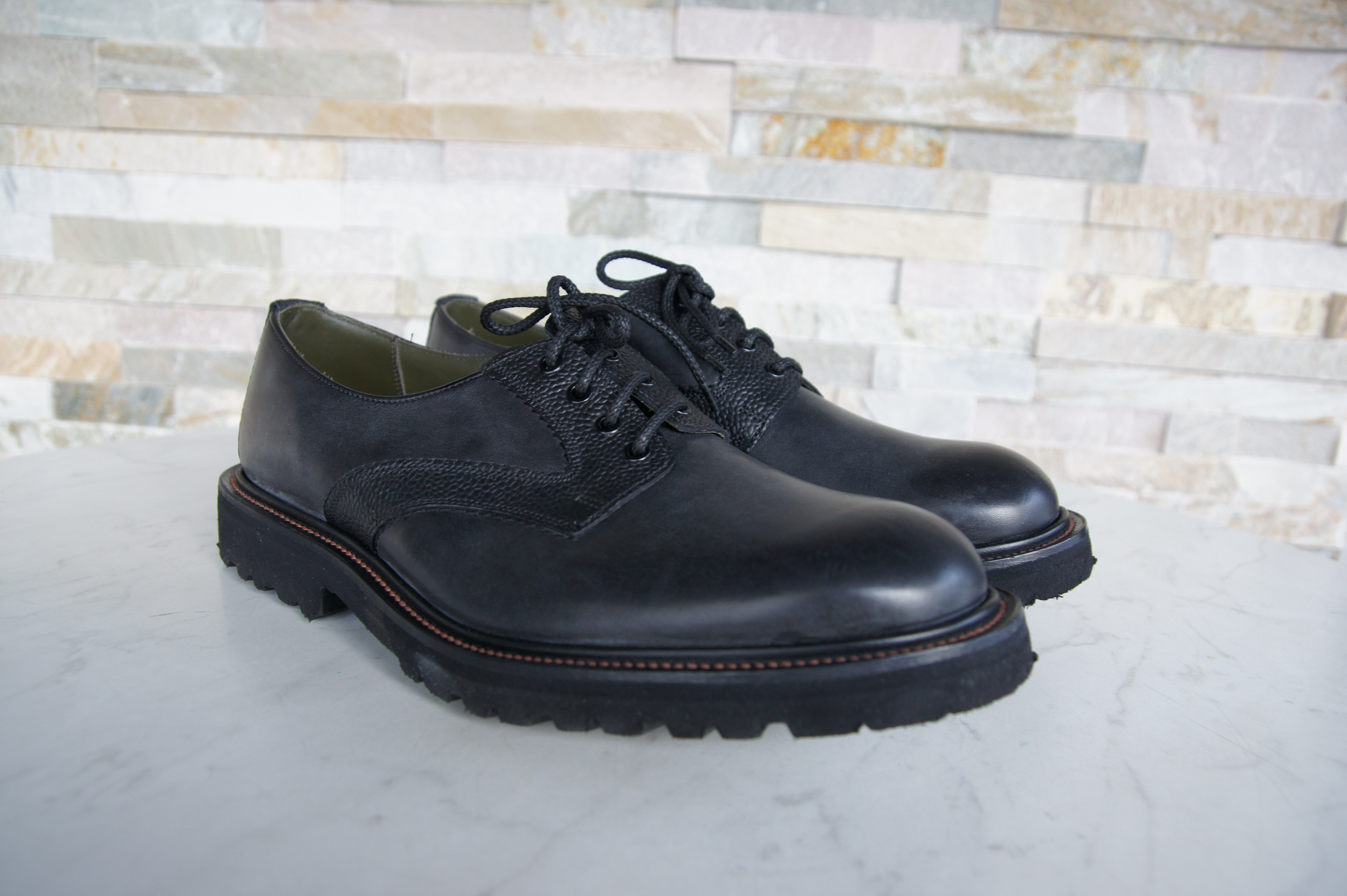 Tricker's Schnürschuhe Halbschuhe Bradley schwarz