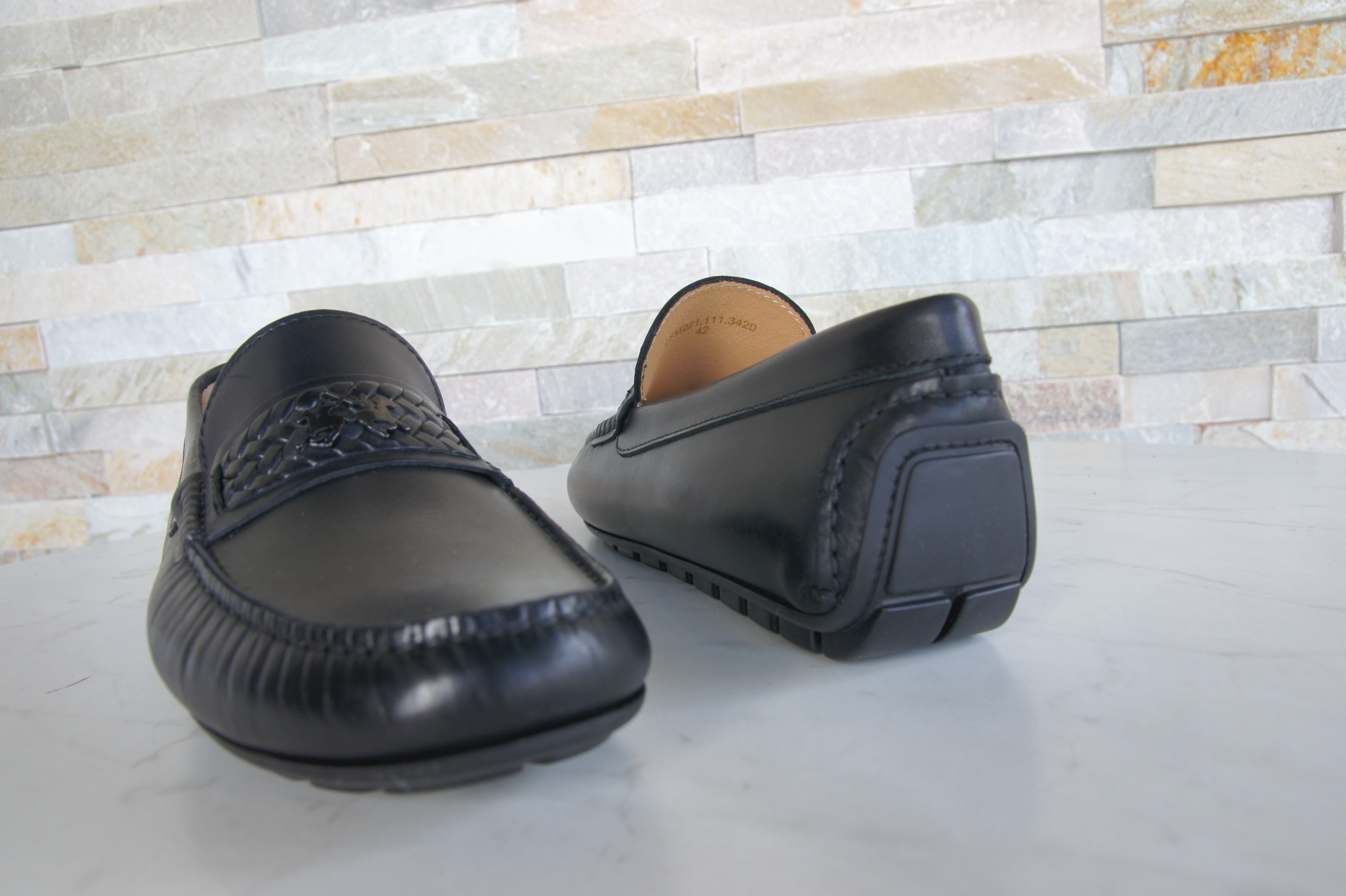 La Martina loafers mocassins slipper black