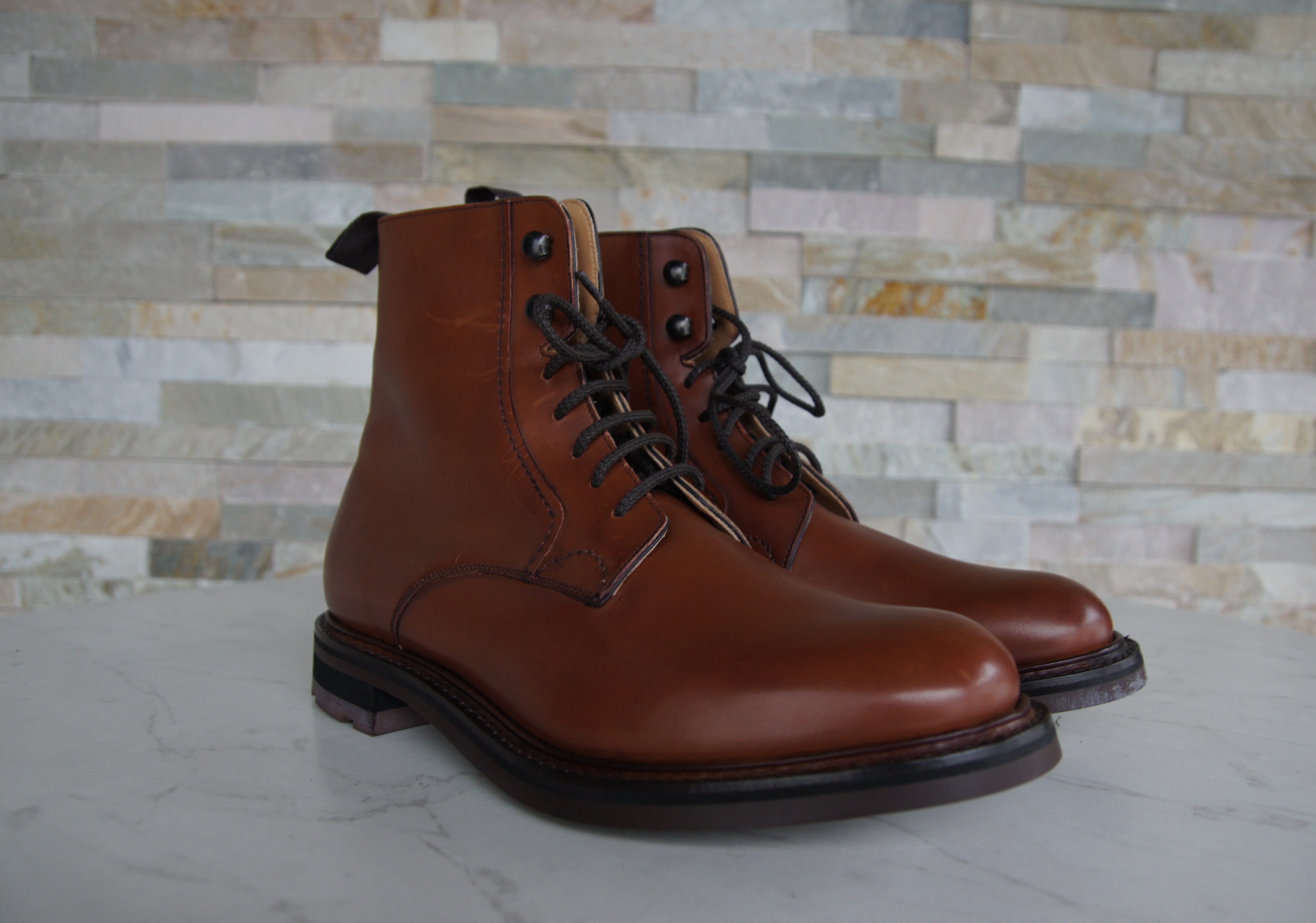 Church's booties boots Wootton brandy