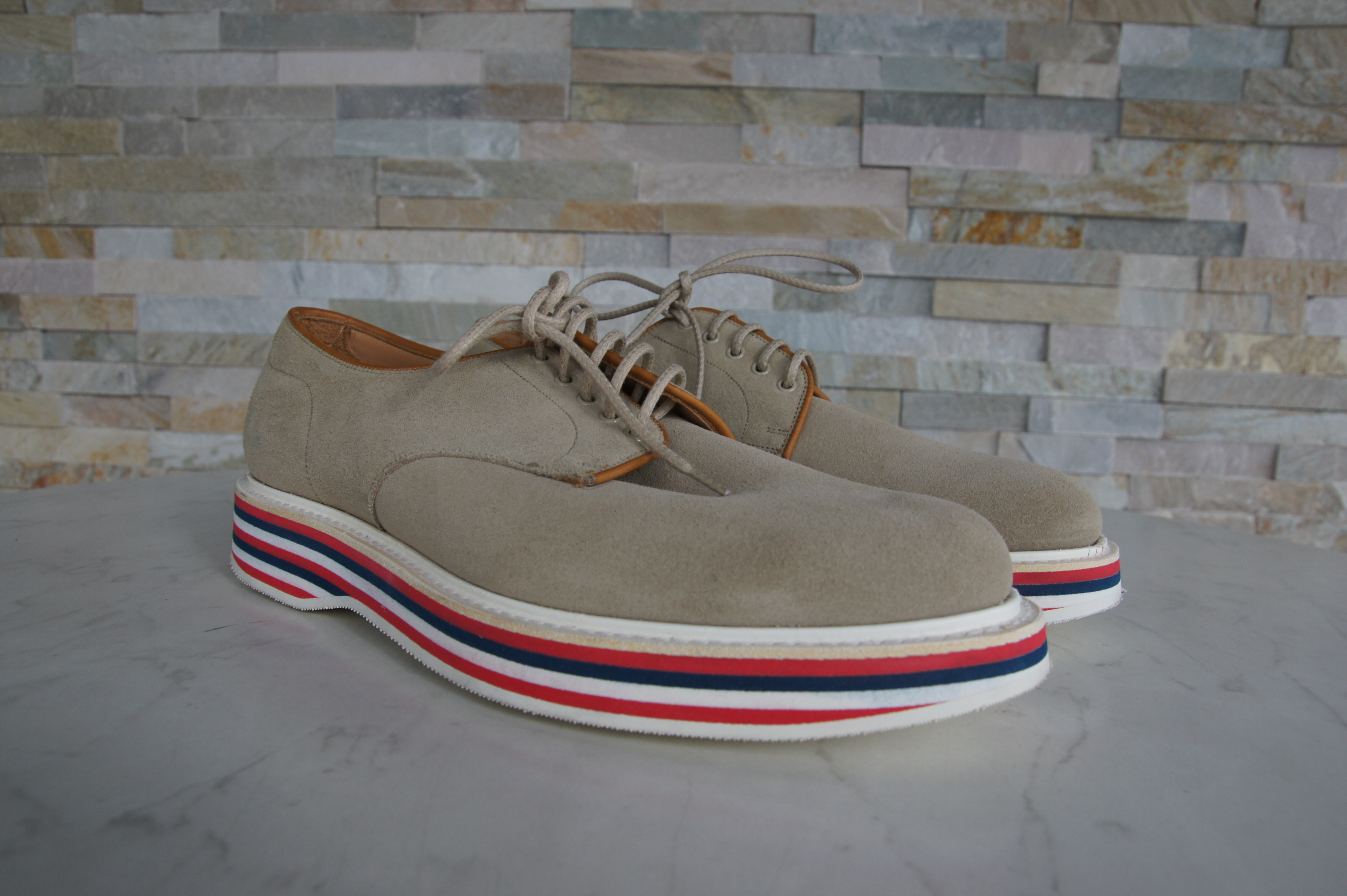 Church's Schnürschuhe Halbschuhe Leyton sand