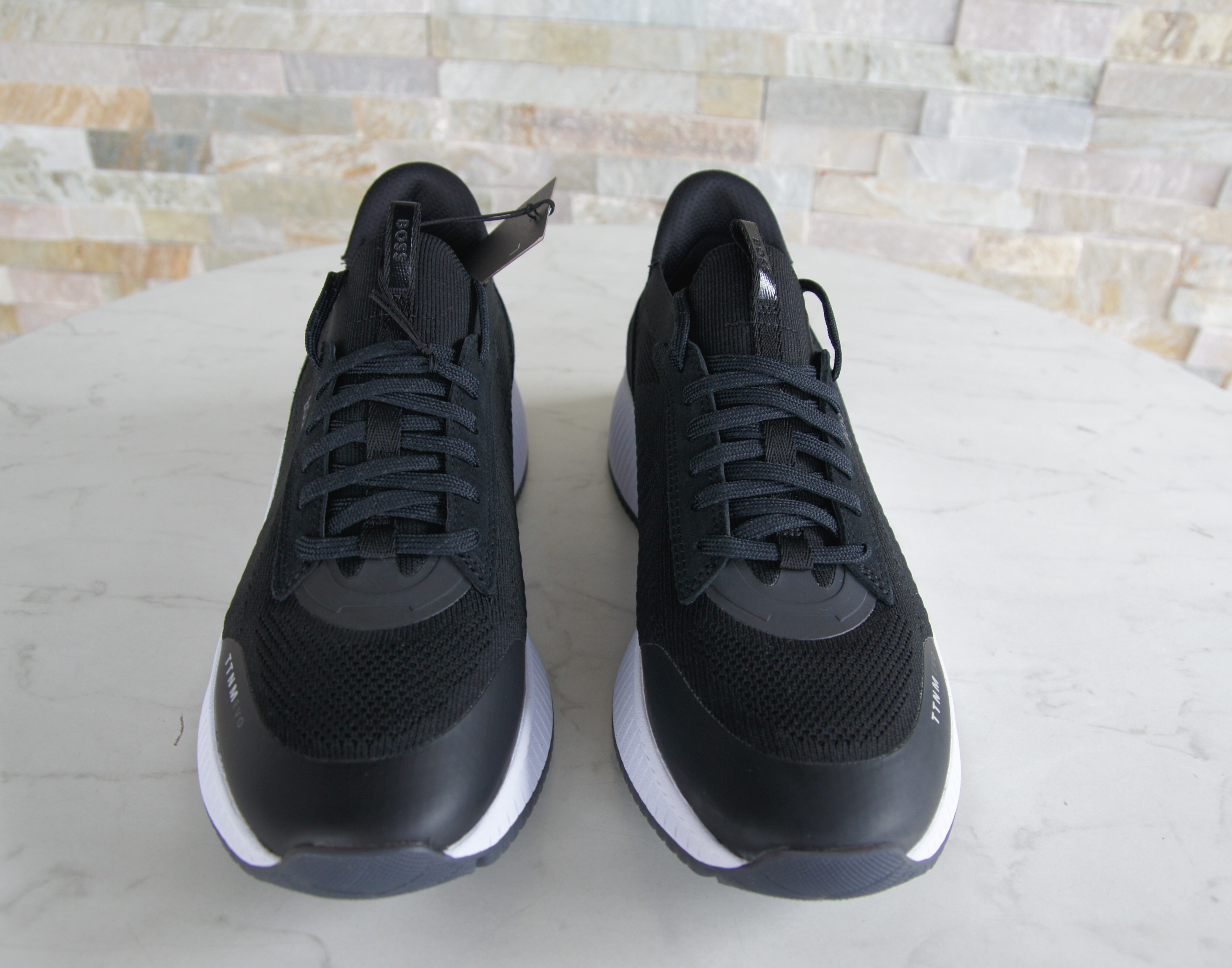 BOSS Sneakers Schnürschuhe schwarz
