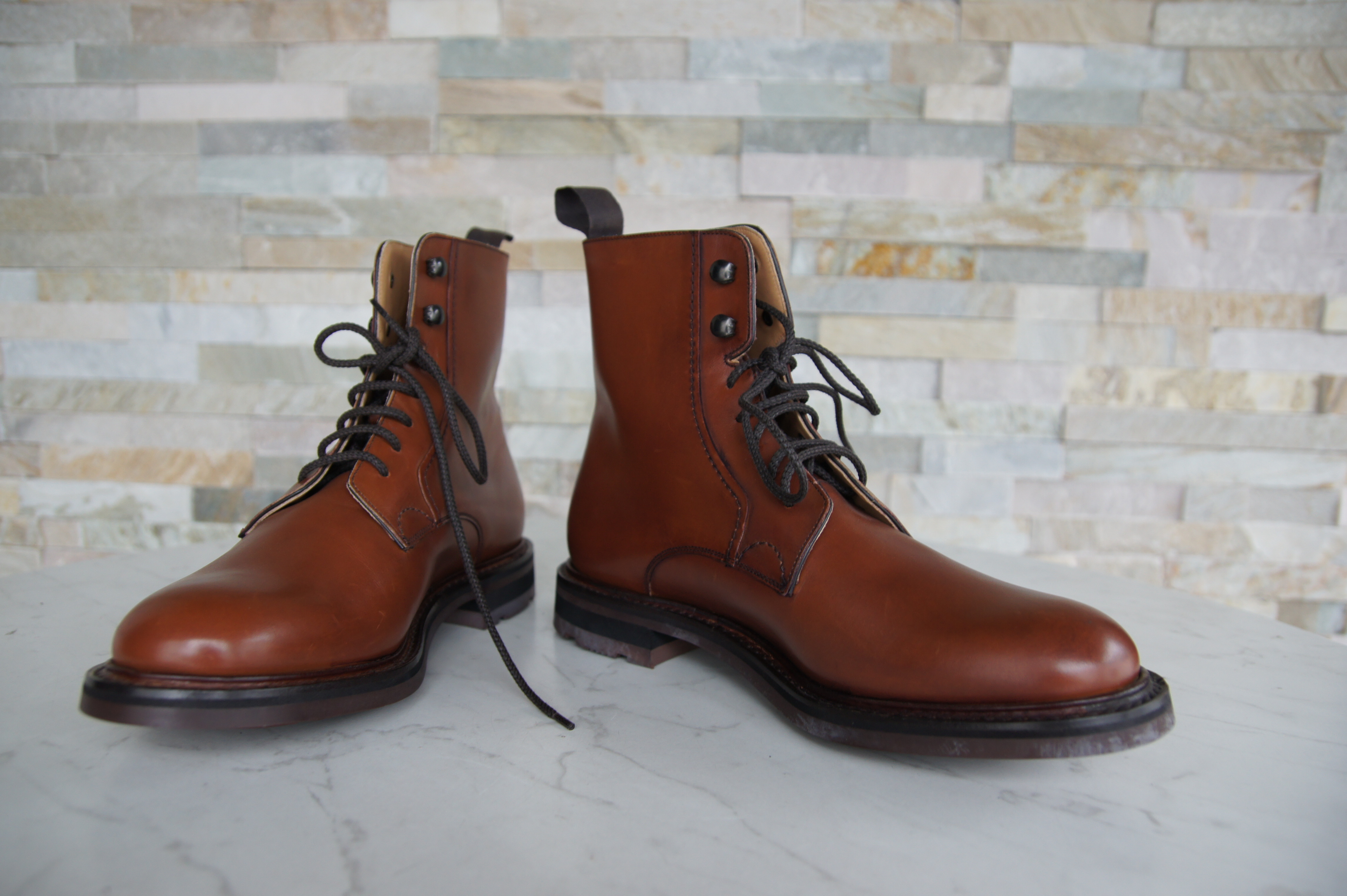 Church's booties boots Wootton brandy
