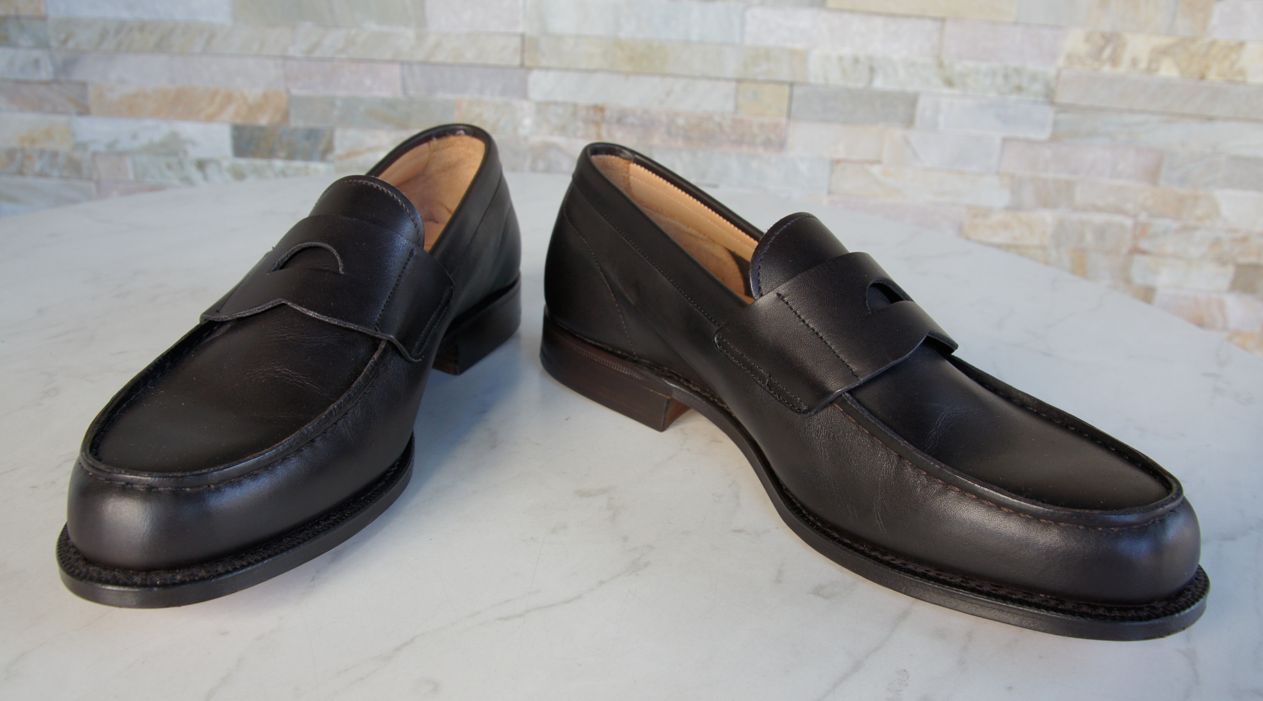 Church's loafers slipper business shoes Bristol ebony