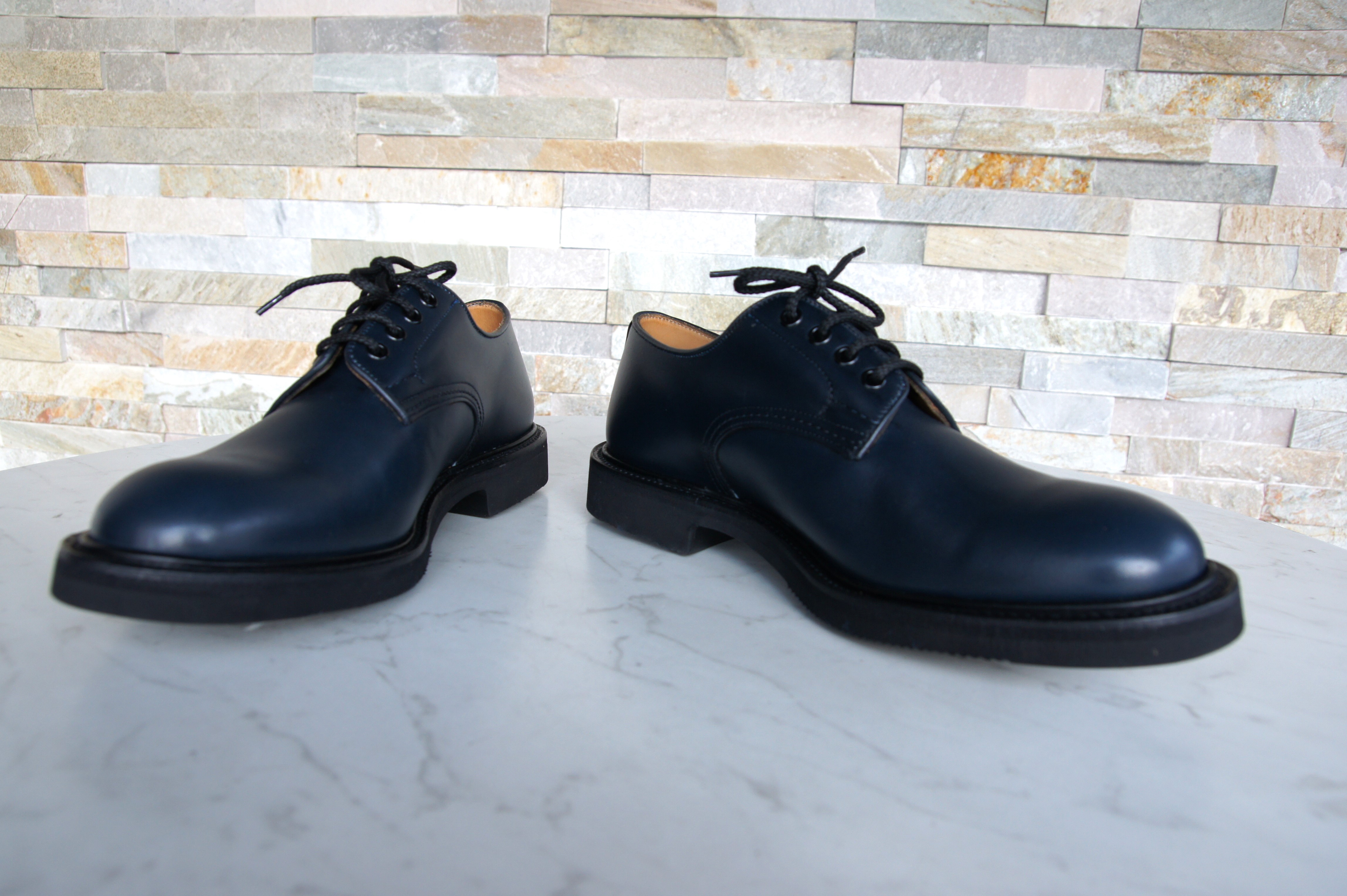 Tricker's Schnürschuhe Halbschuhe Daniel blau