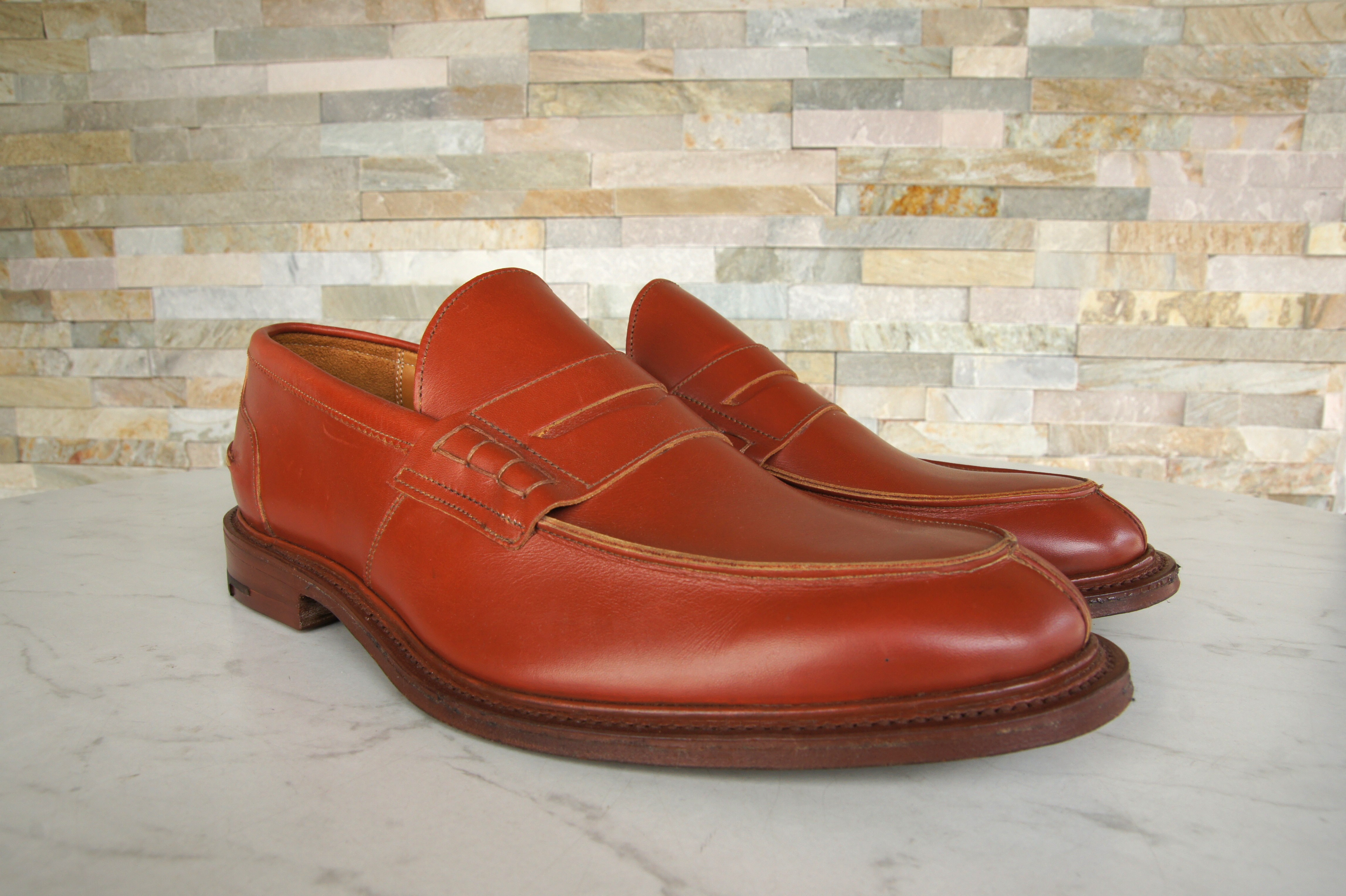 Tricker's loafers slippers James brown
