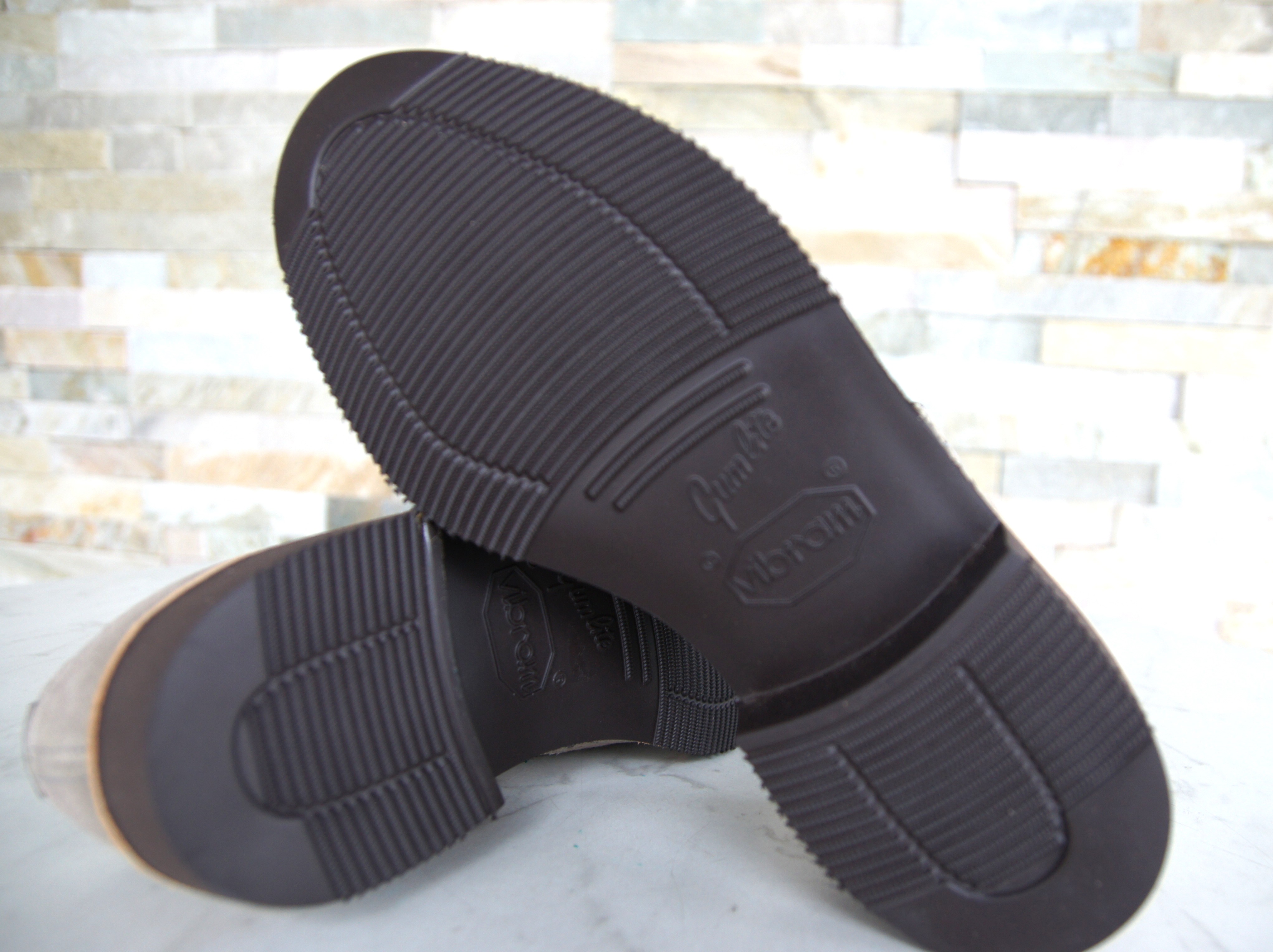 Tricker's Schnürschuhe Halbschuhe Budapester Bourton schlamm