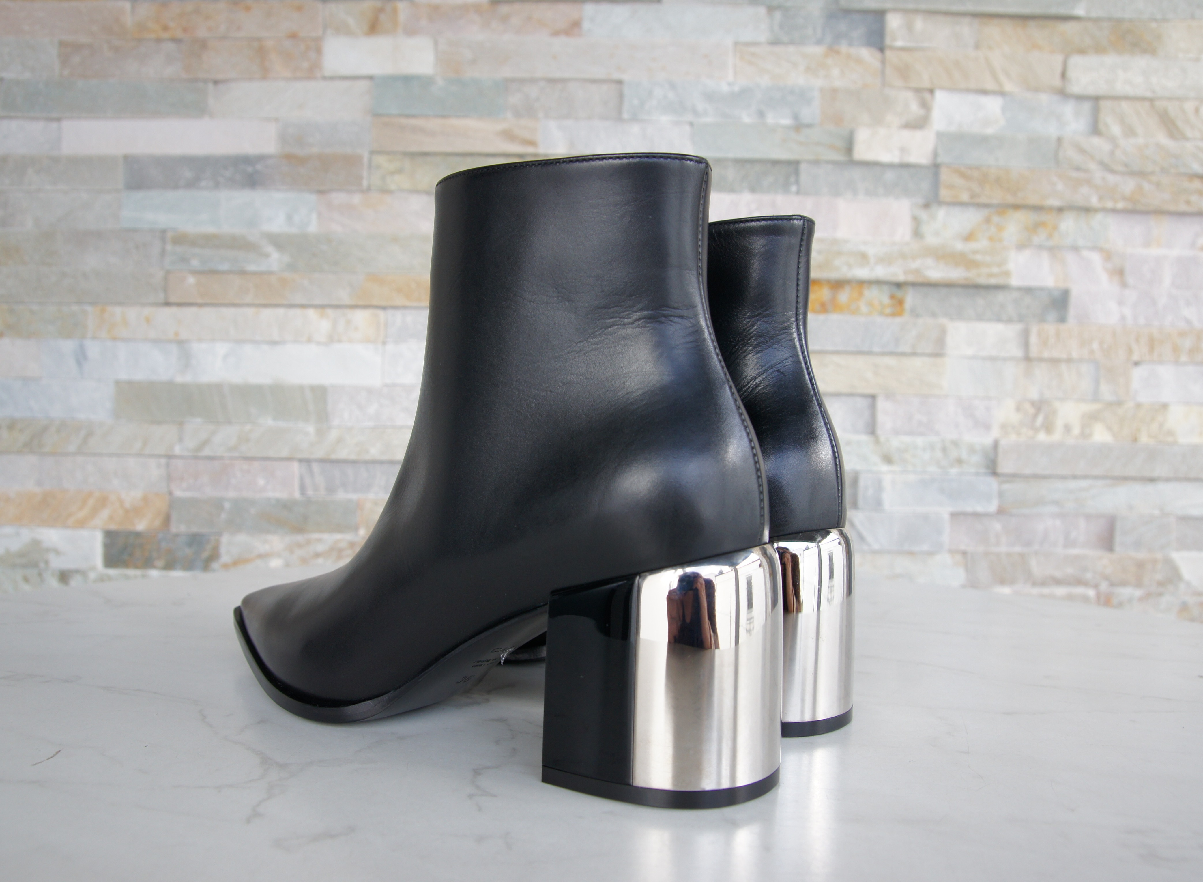 Casadei Stiefeletten block schwarz 