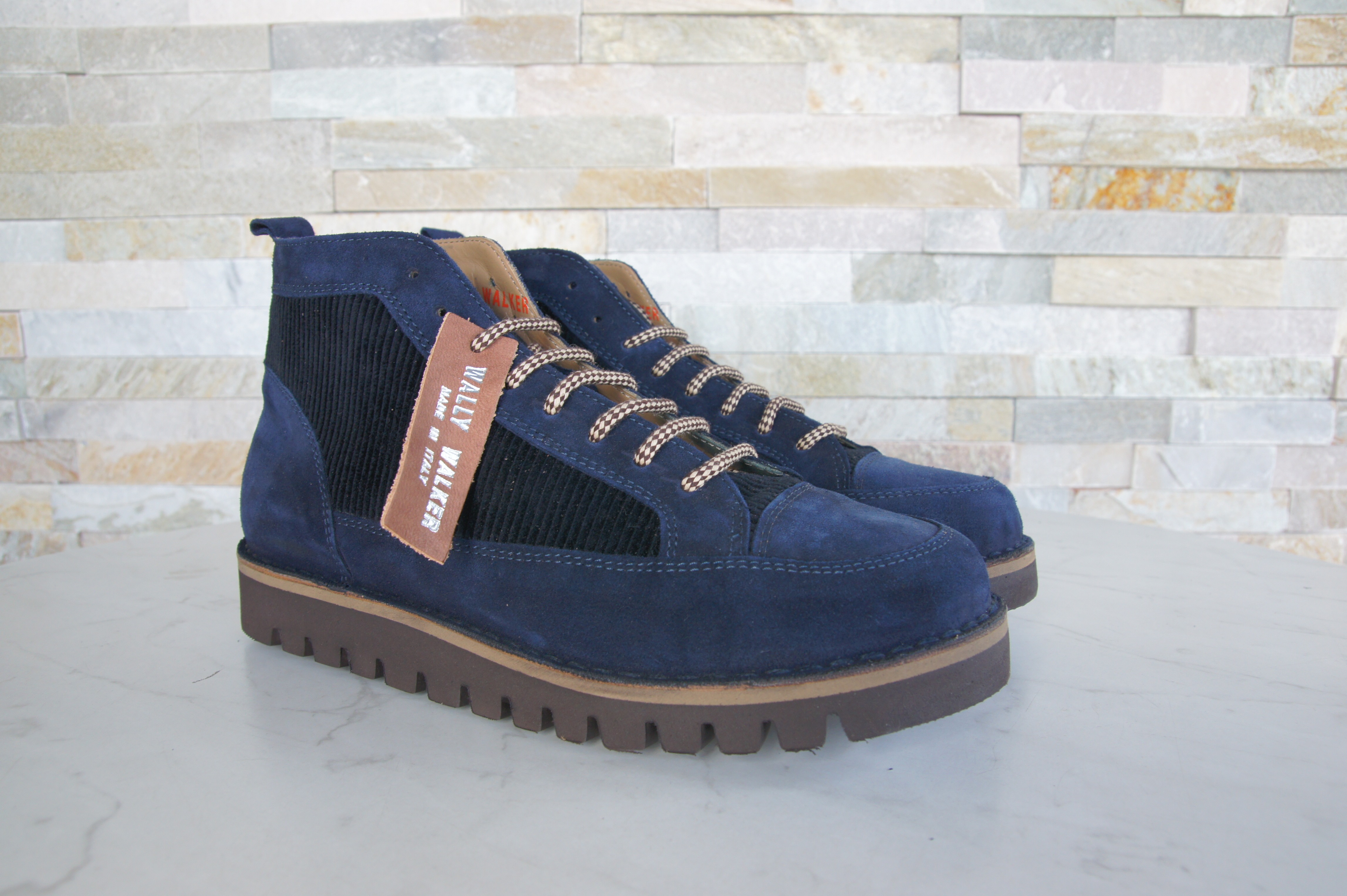 Wally Walker Stiefeletten Ghibli blau