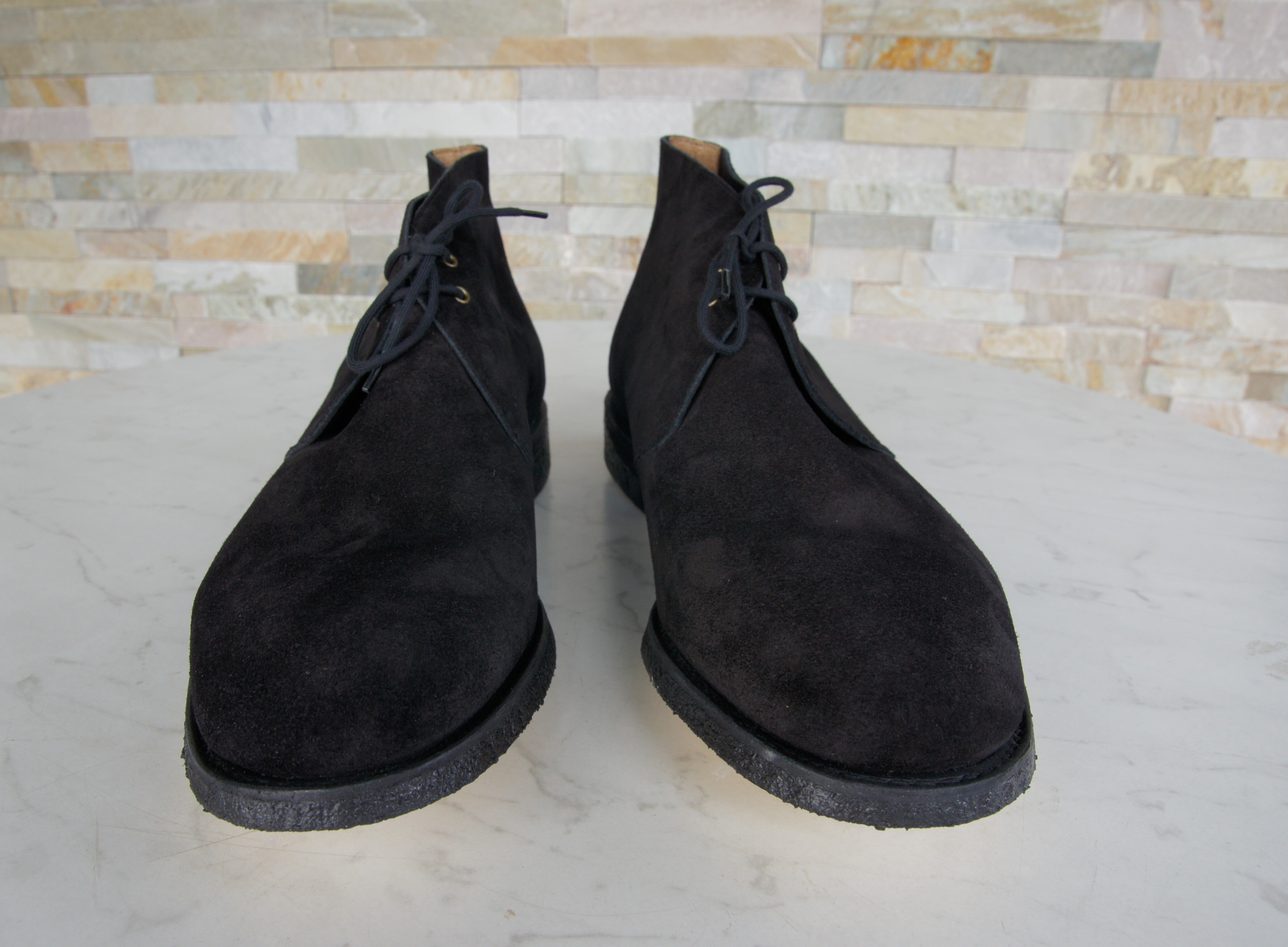 Church's booties lace-up shoes castoro Sahara black