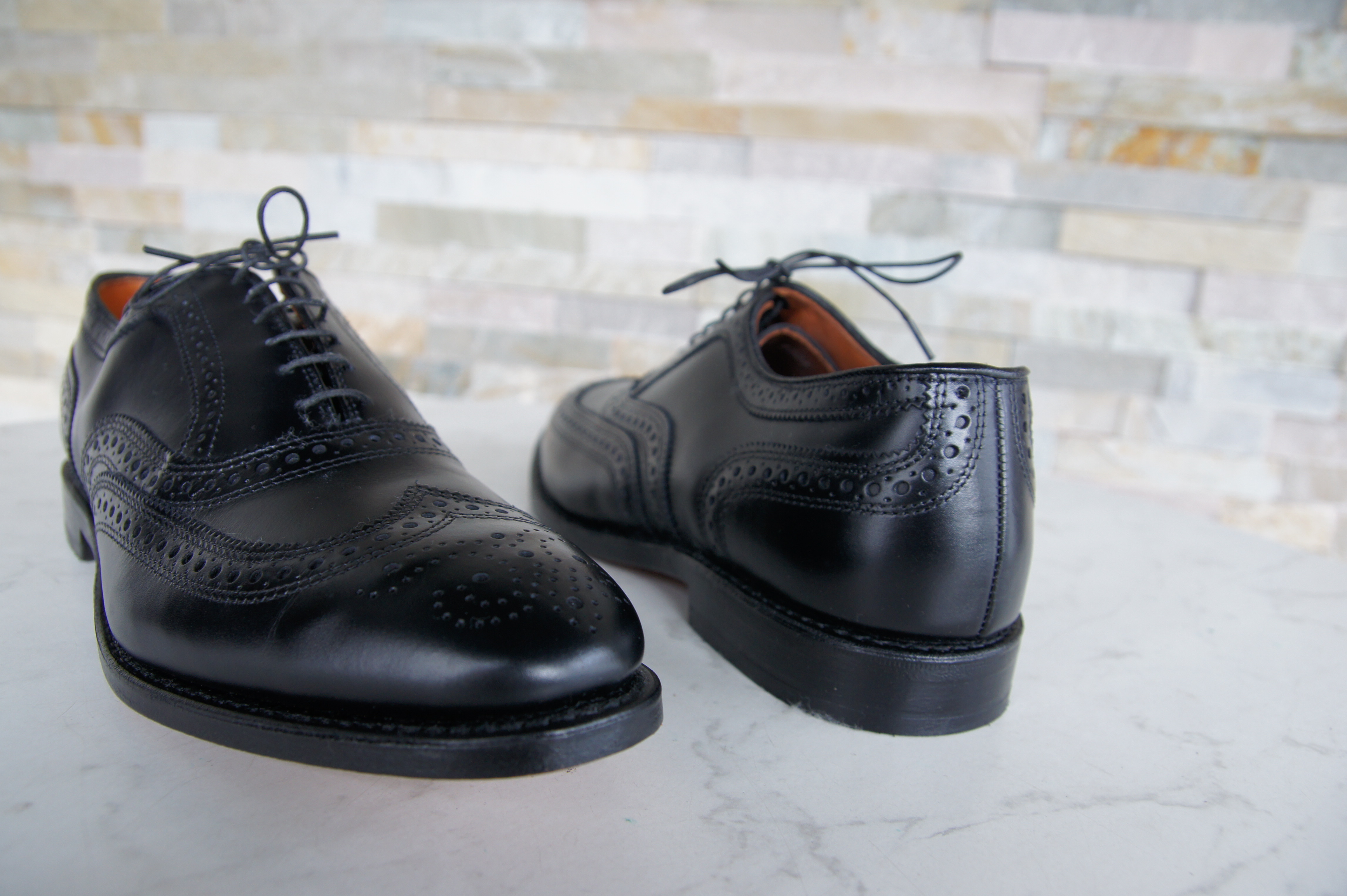 Allen Edmonds Schnürschuhe Halbschuhe Mcallister schwarz