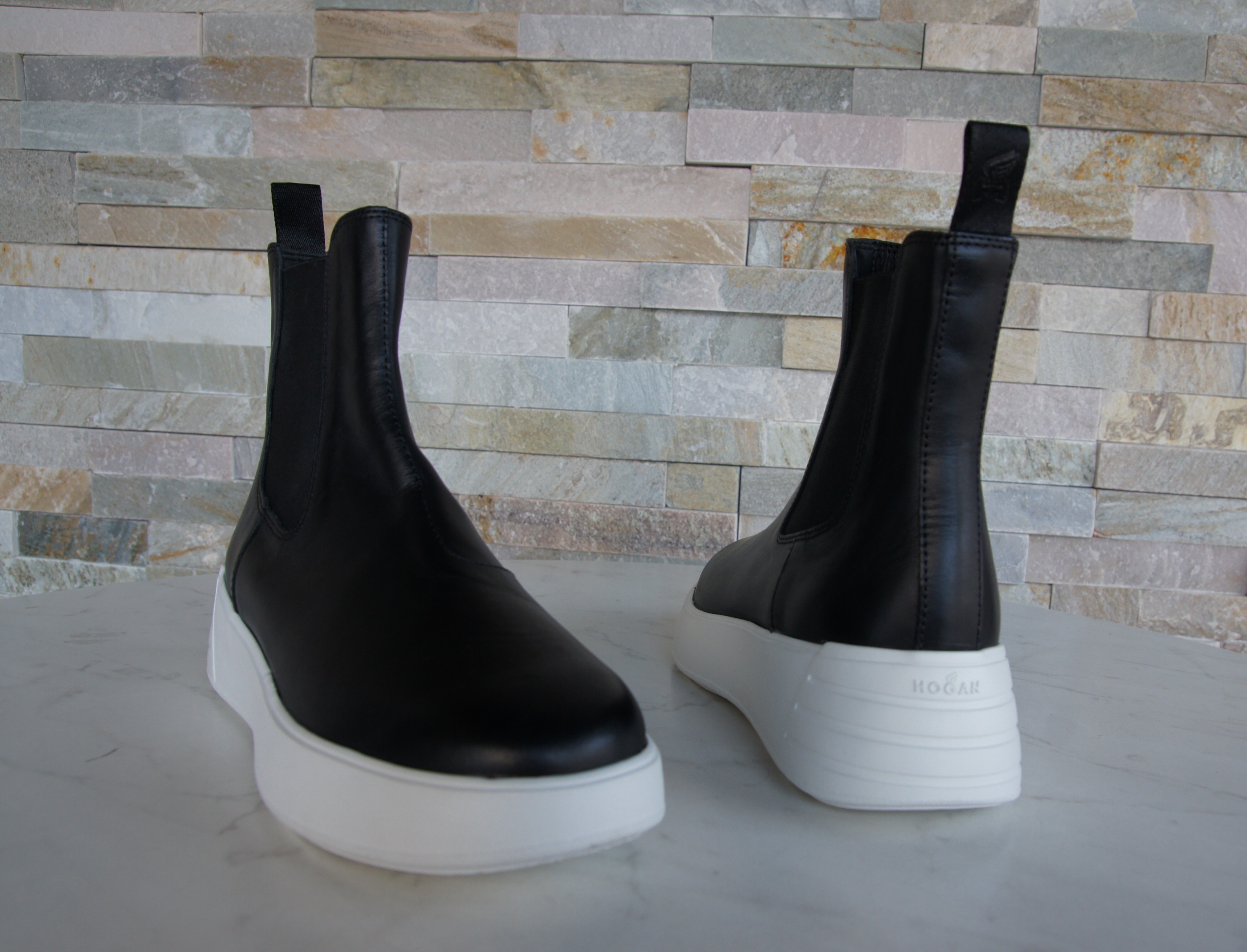 Hogan Chelsea Boots Stiefeletten schwarz