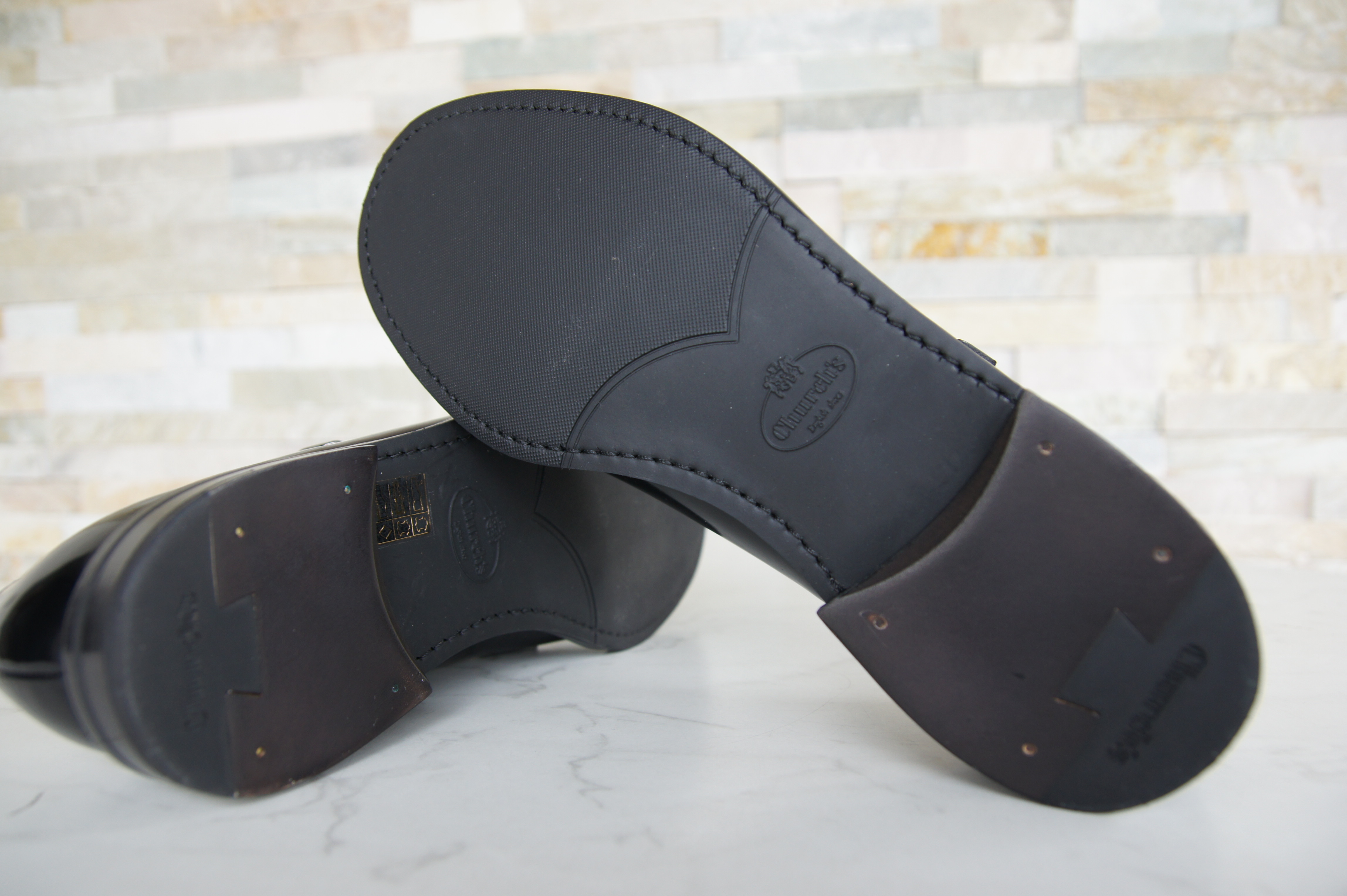 Church's Halbschuhe Slipper LORA schwarz 