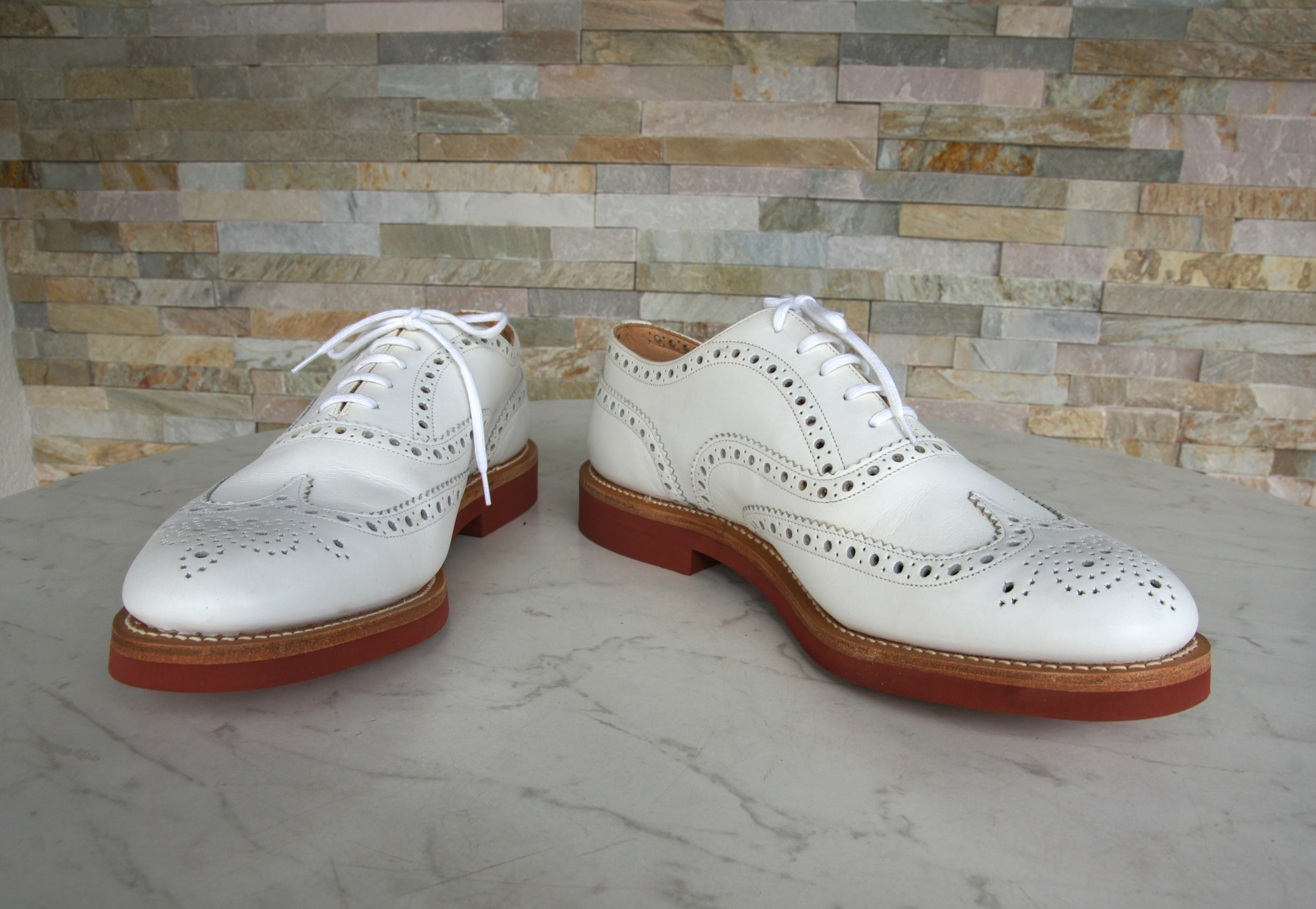 Church's Schnürschuhe Halbschuhe Downton H weiss
