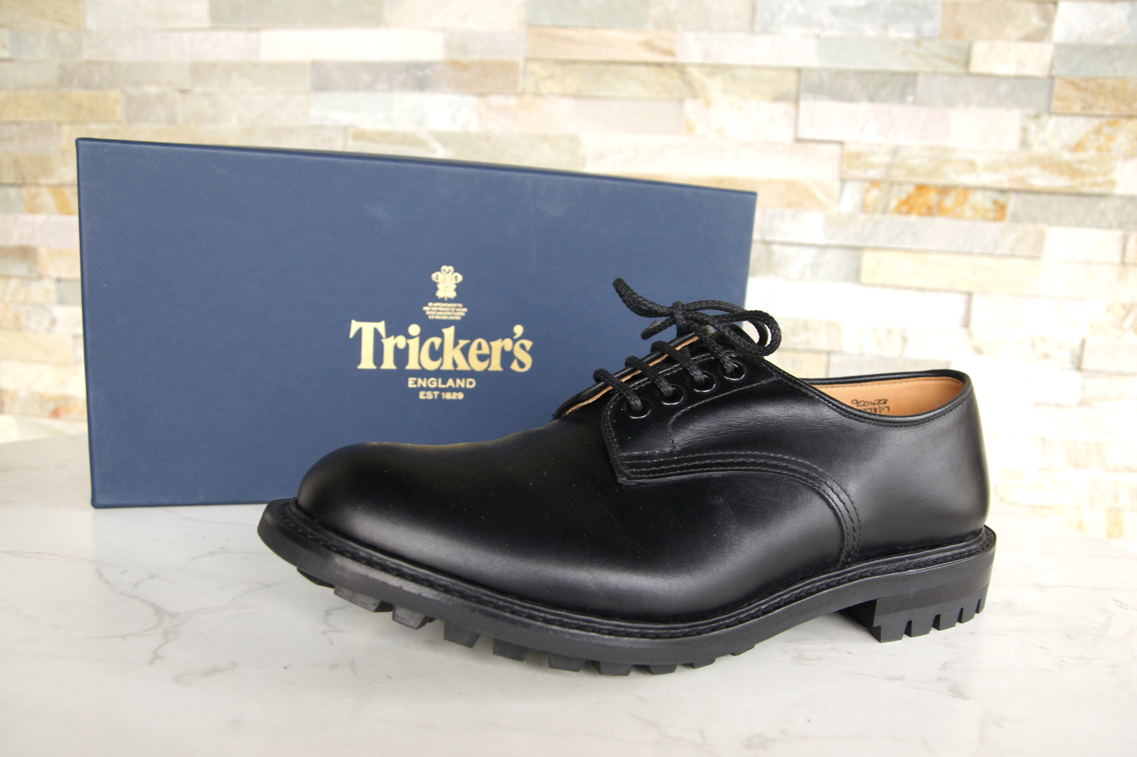 Tricker's Schnürschuhe Halbschuhe Daniel schwarz