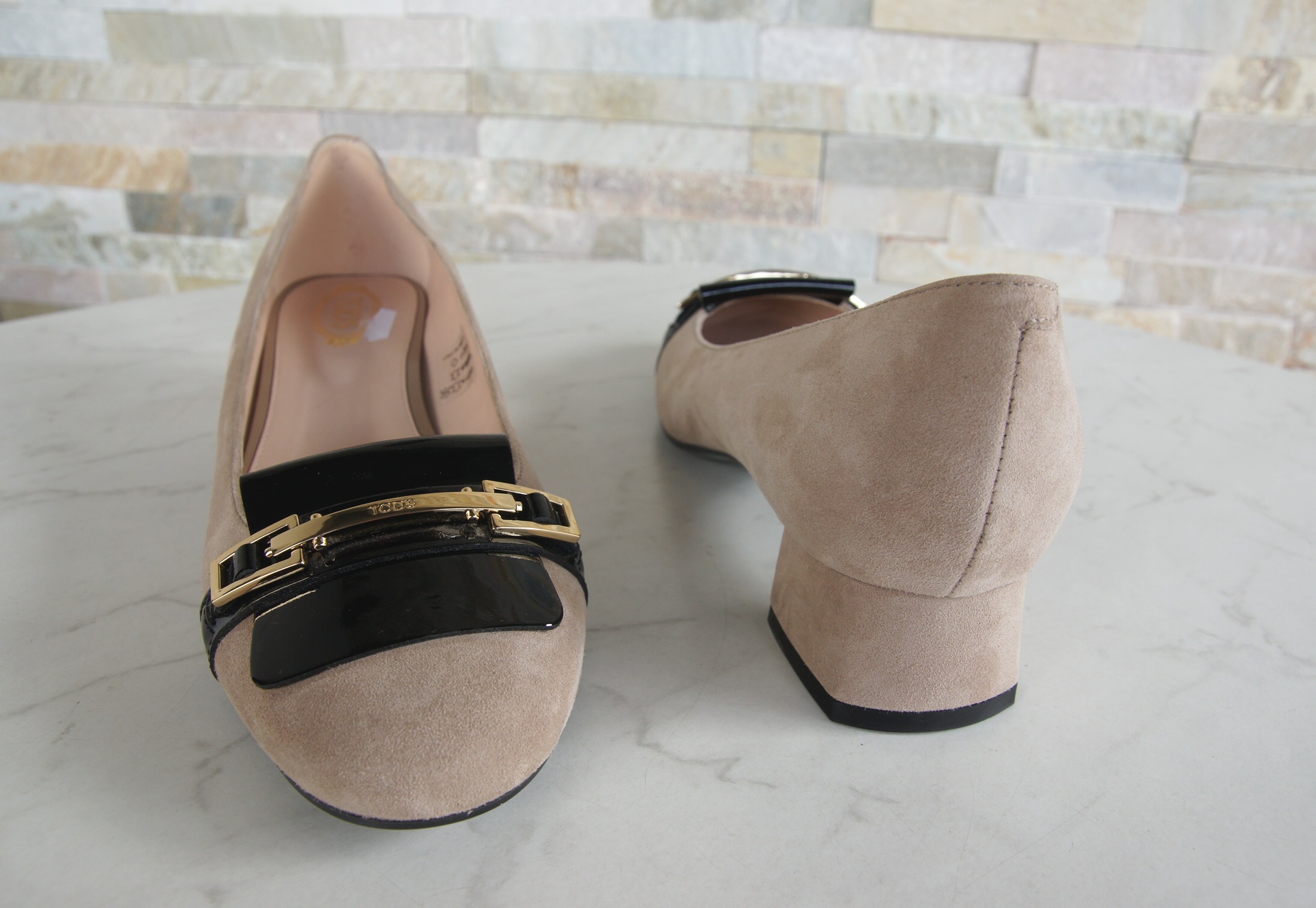 Tod's Pumps Halbschuhe beige