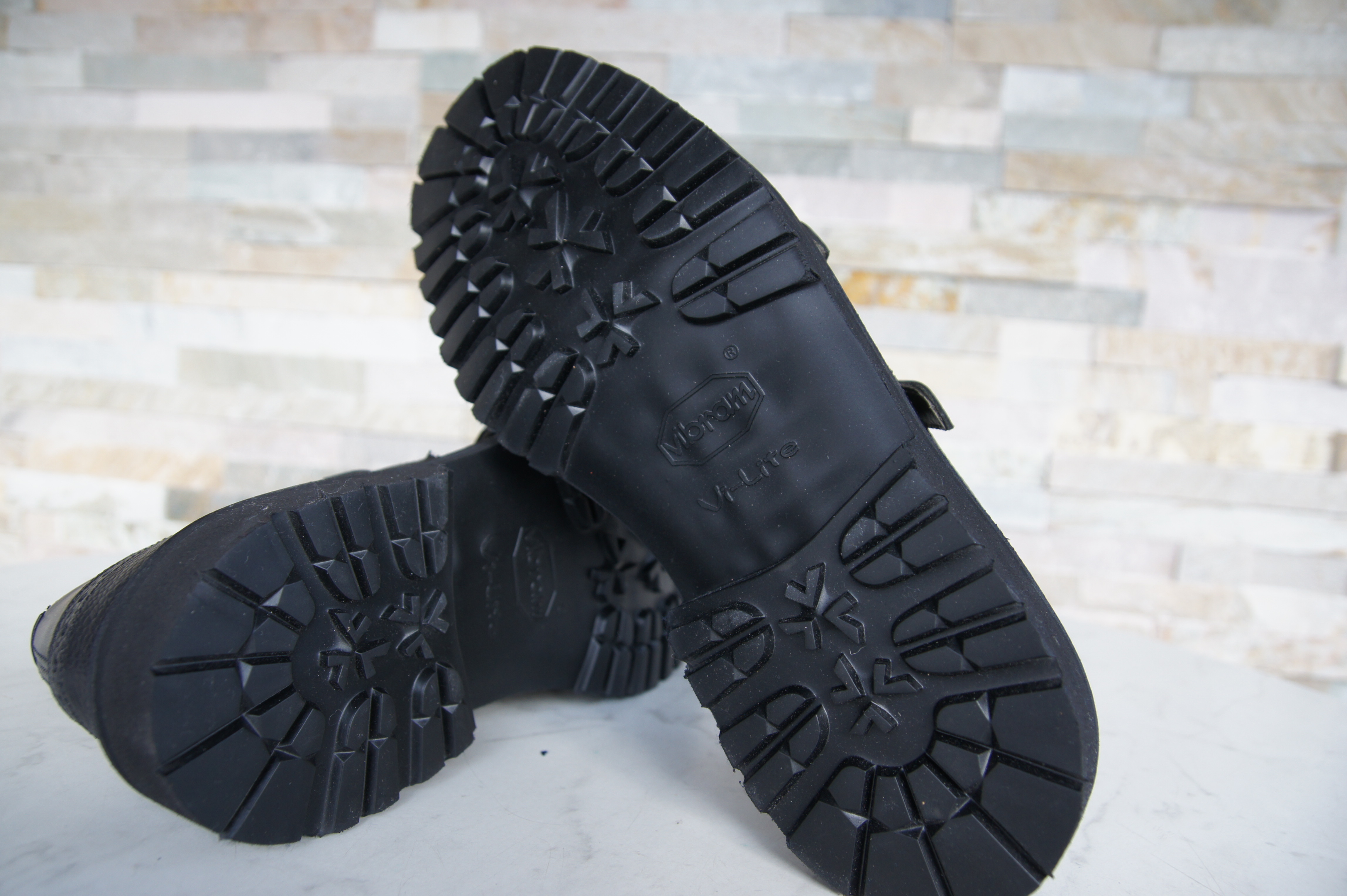 Tricker's Slipper Halbschuhe Doppelschnalle schwarz 