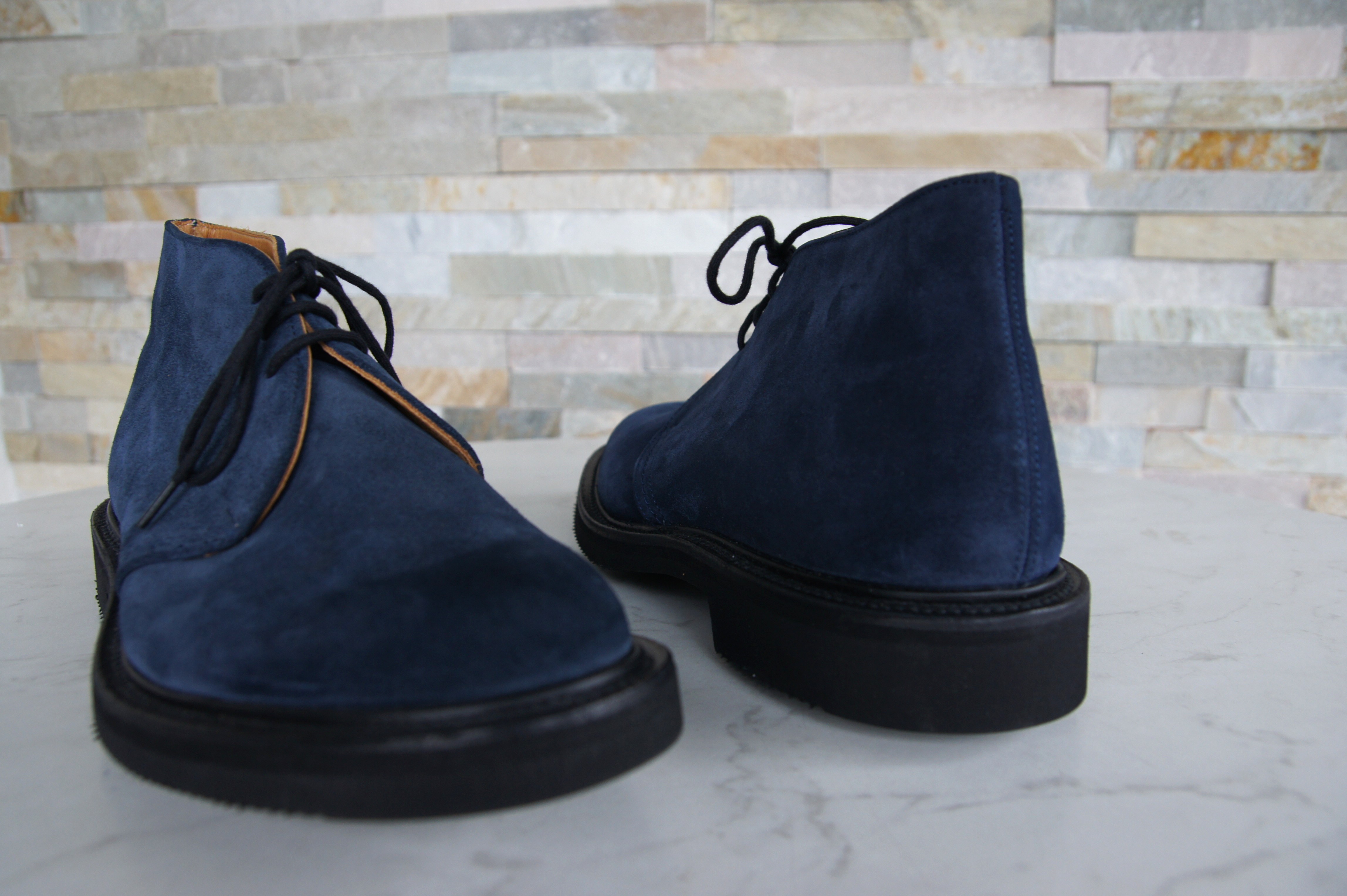 Tricker's ankle boots lace-up chukka Aldo midnight blue