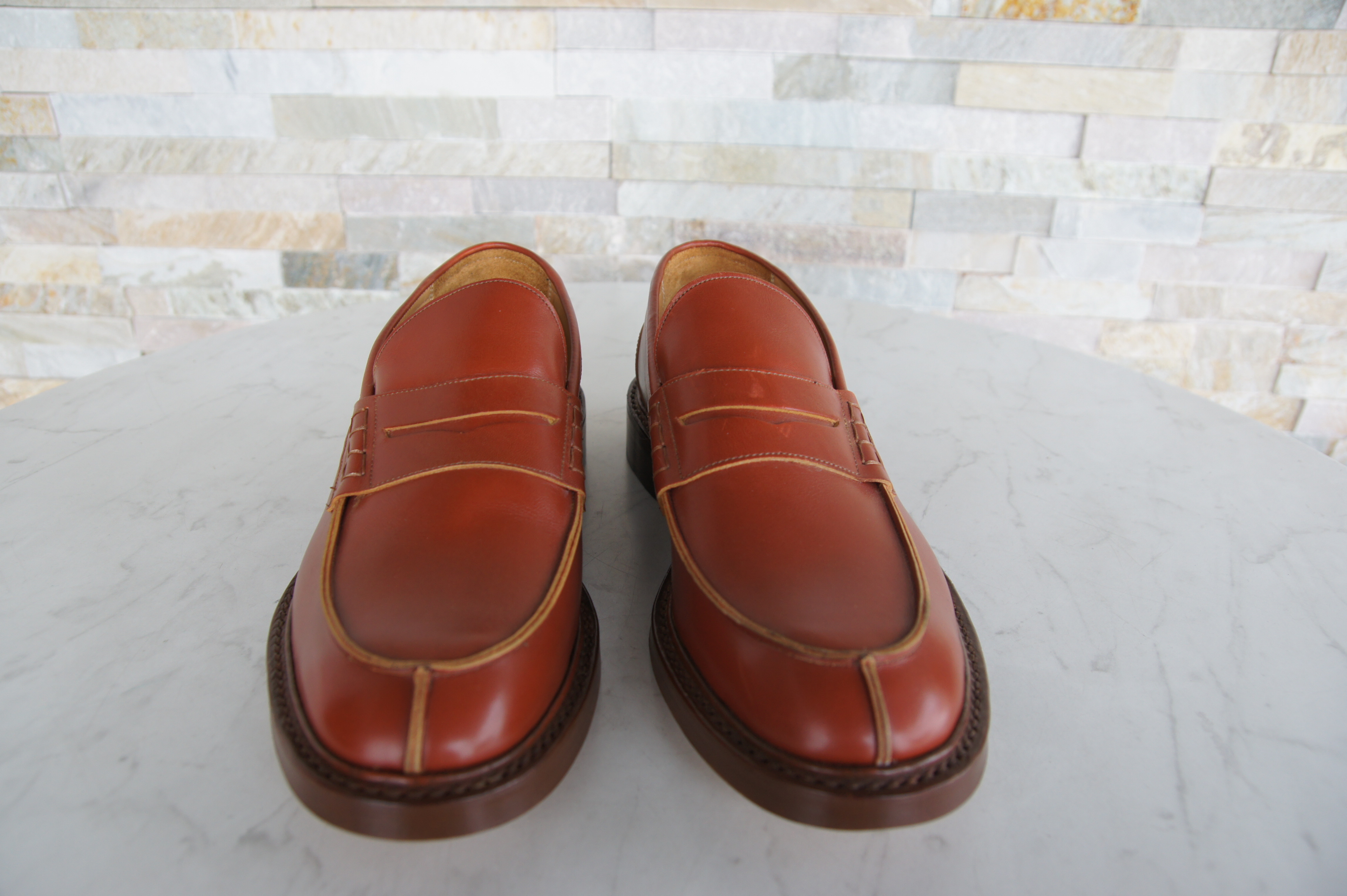Tricker's loafers slippers Giacomo brown