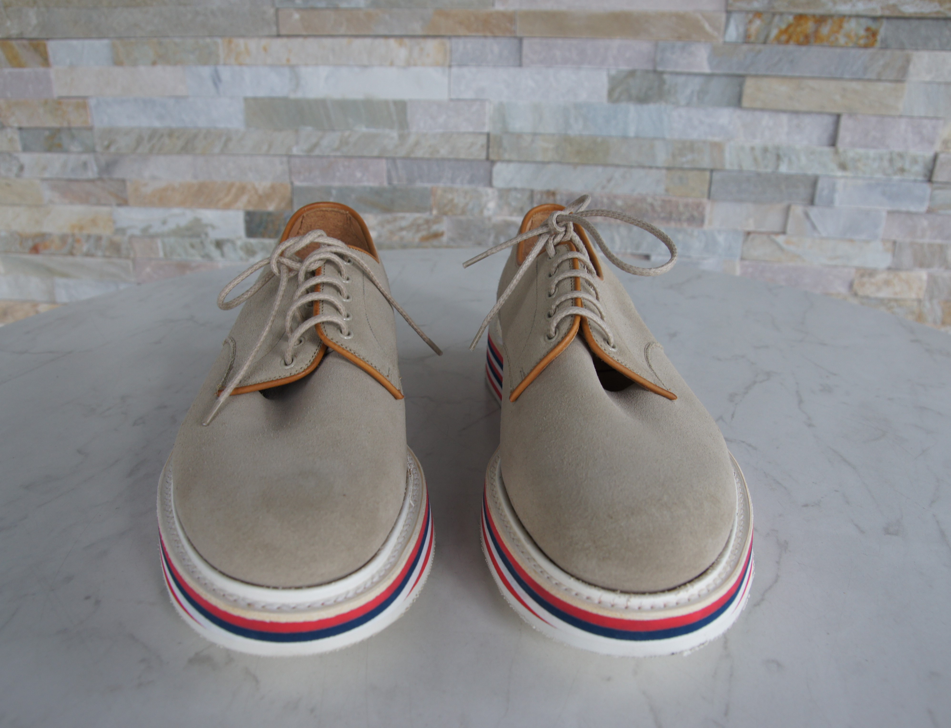 Church's Schnürschuhe Halbschuhe Leyton sand
