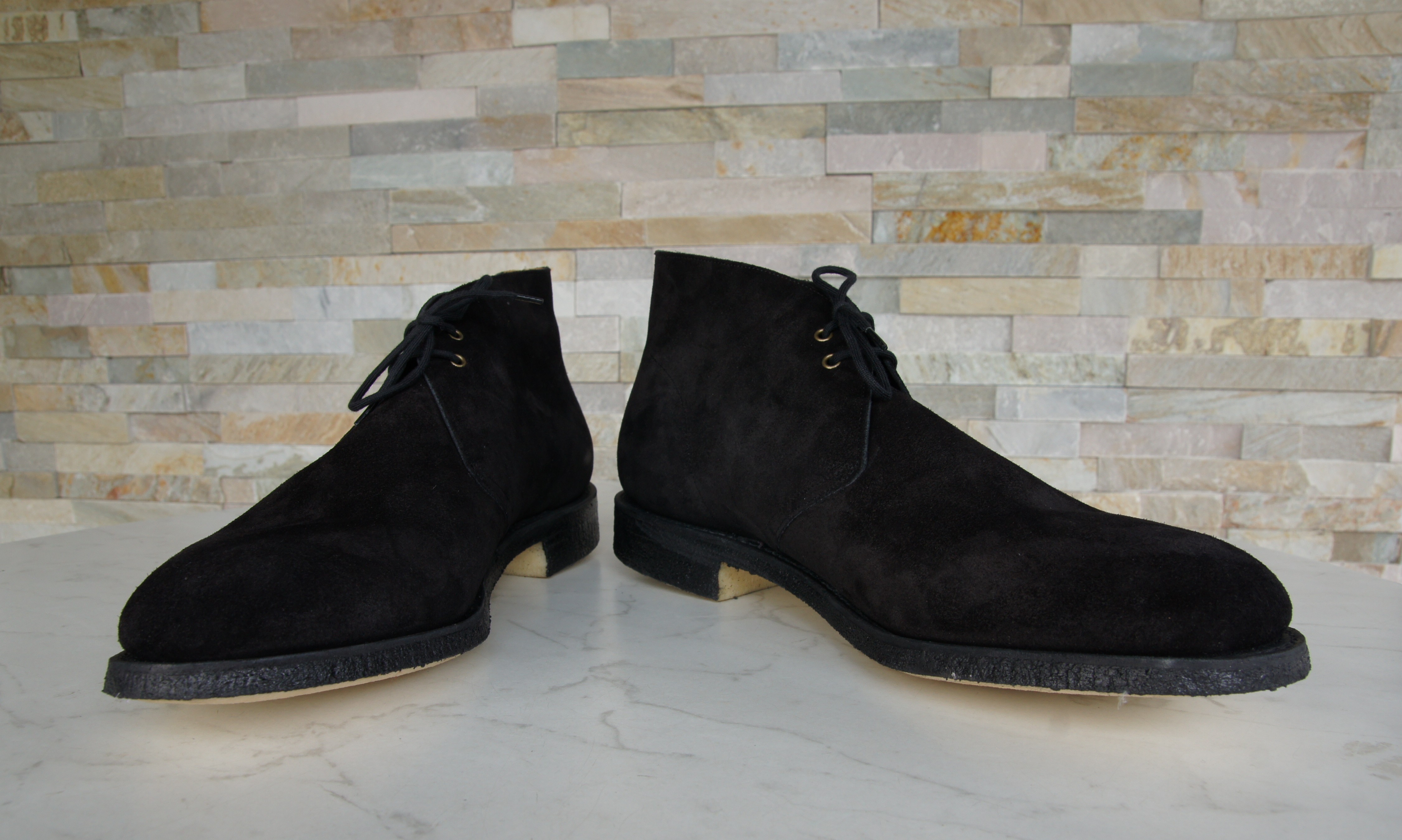 Church's booties lace-up shoes castoro Sahara black