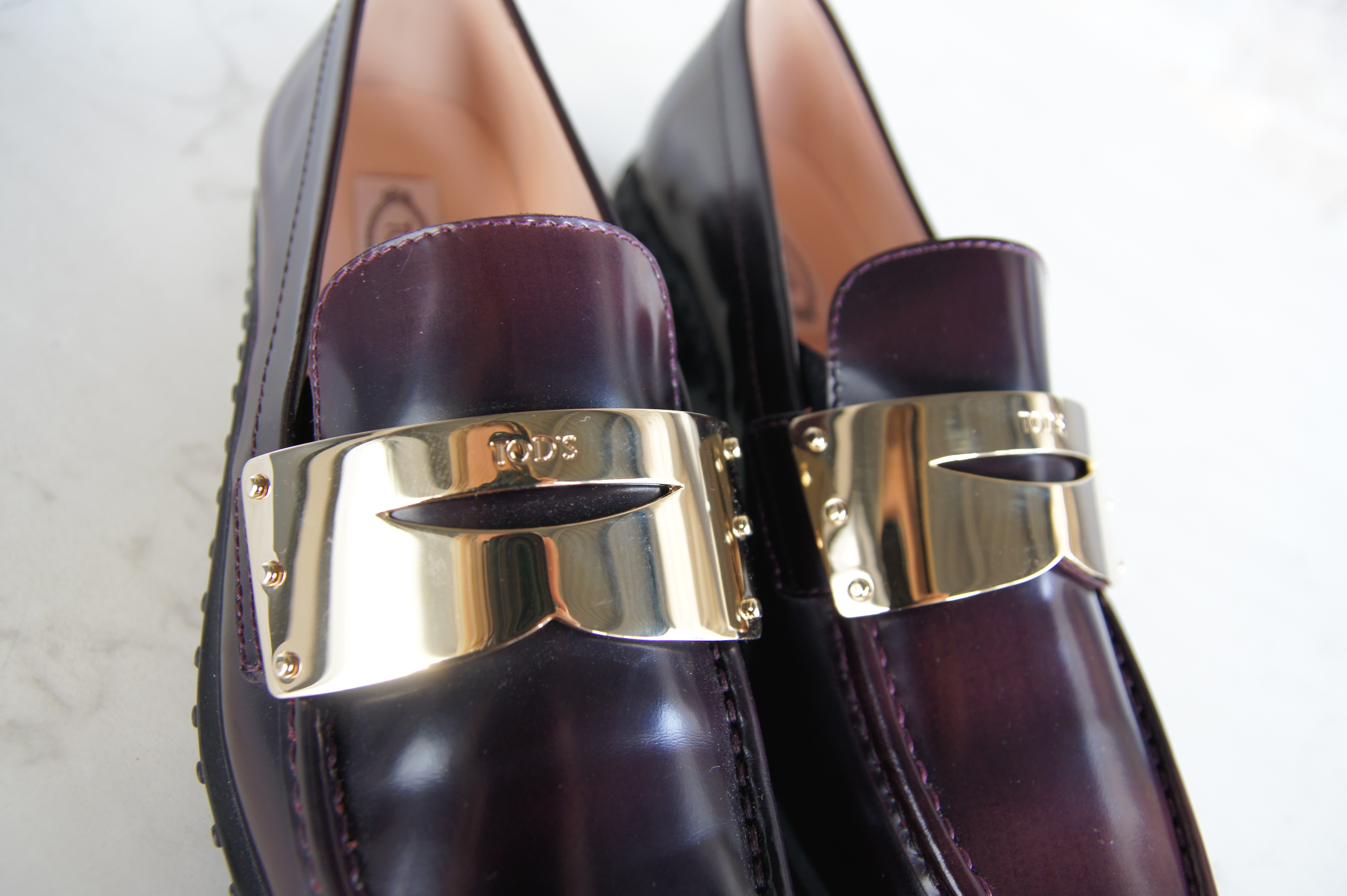 Tod´s Slipper Halbschuhe mahagoni