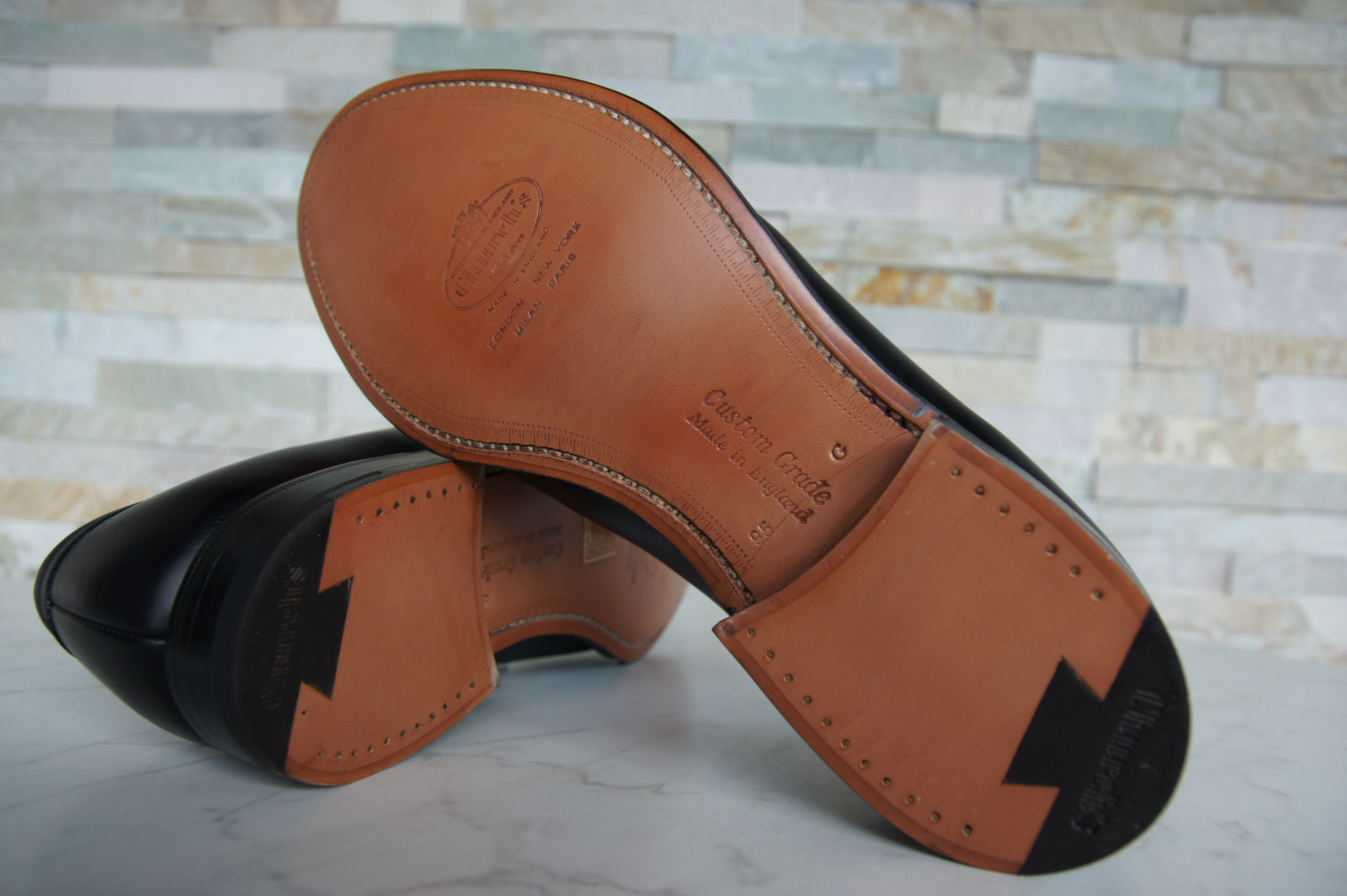 Church's loafers slipper business shoes Darwin black 