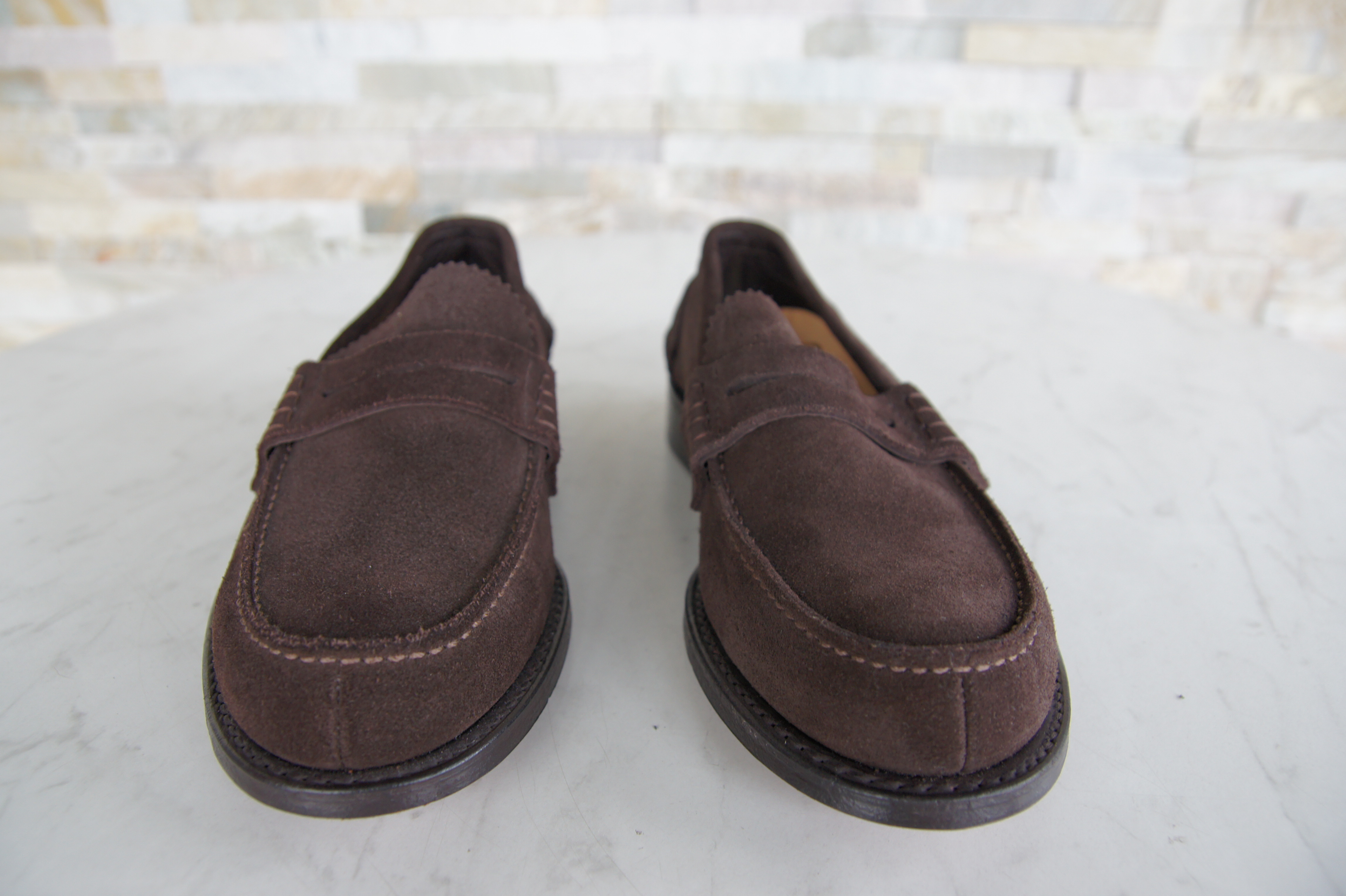 Church's loafers slipper business shoes Pembrey brown