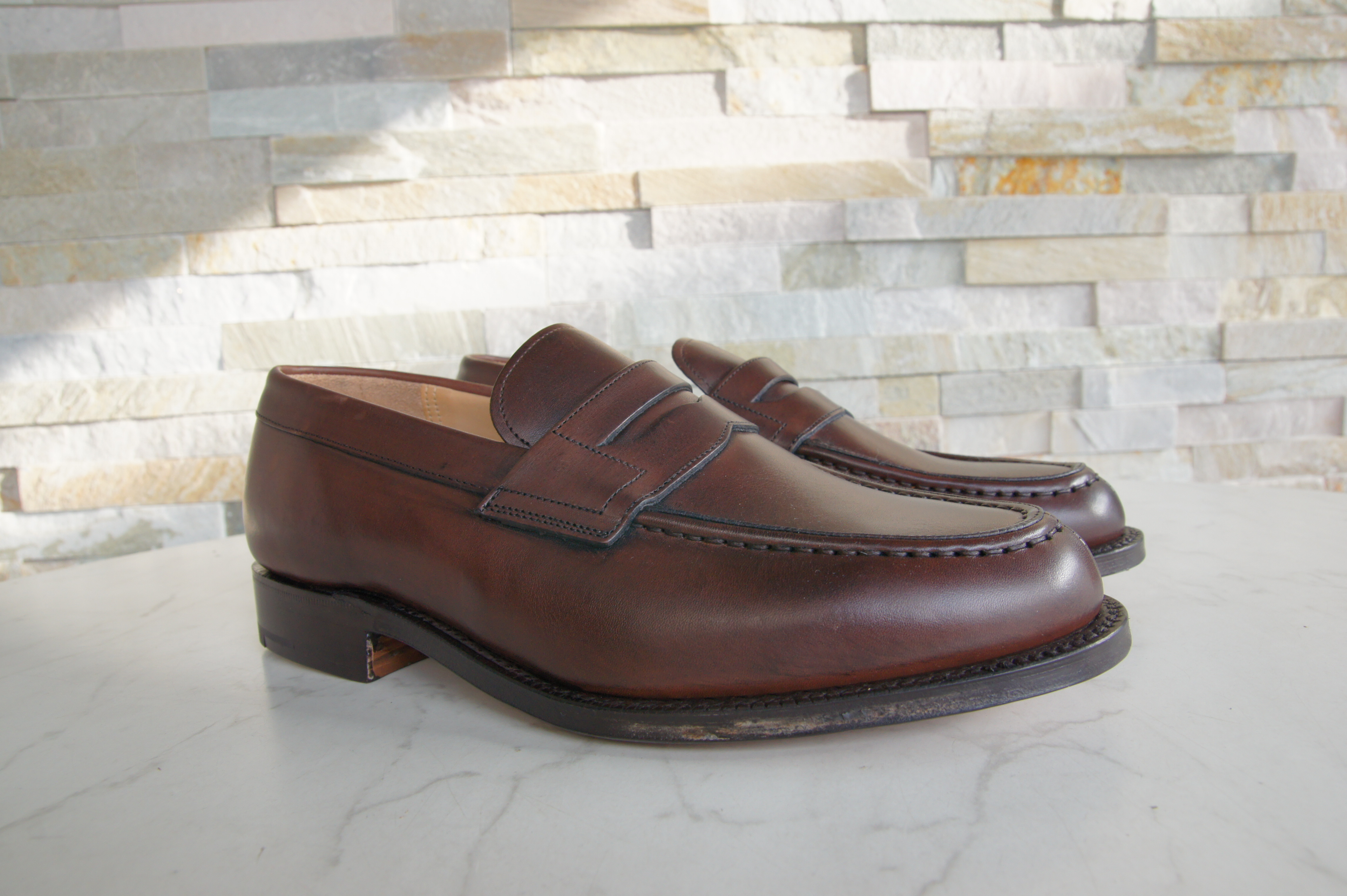 Church's loafers slipper business shoes Darwin ebony